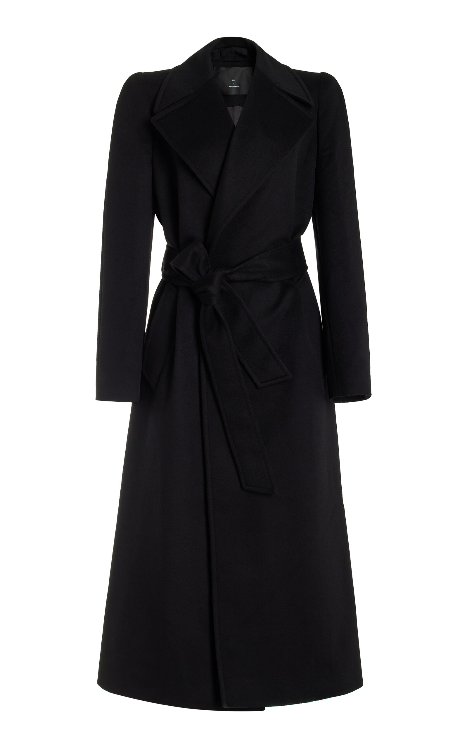 Shop Wardrobe.nyc Rhw Coat In Black