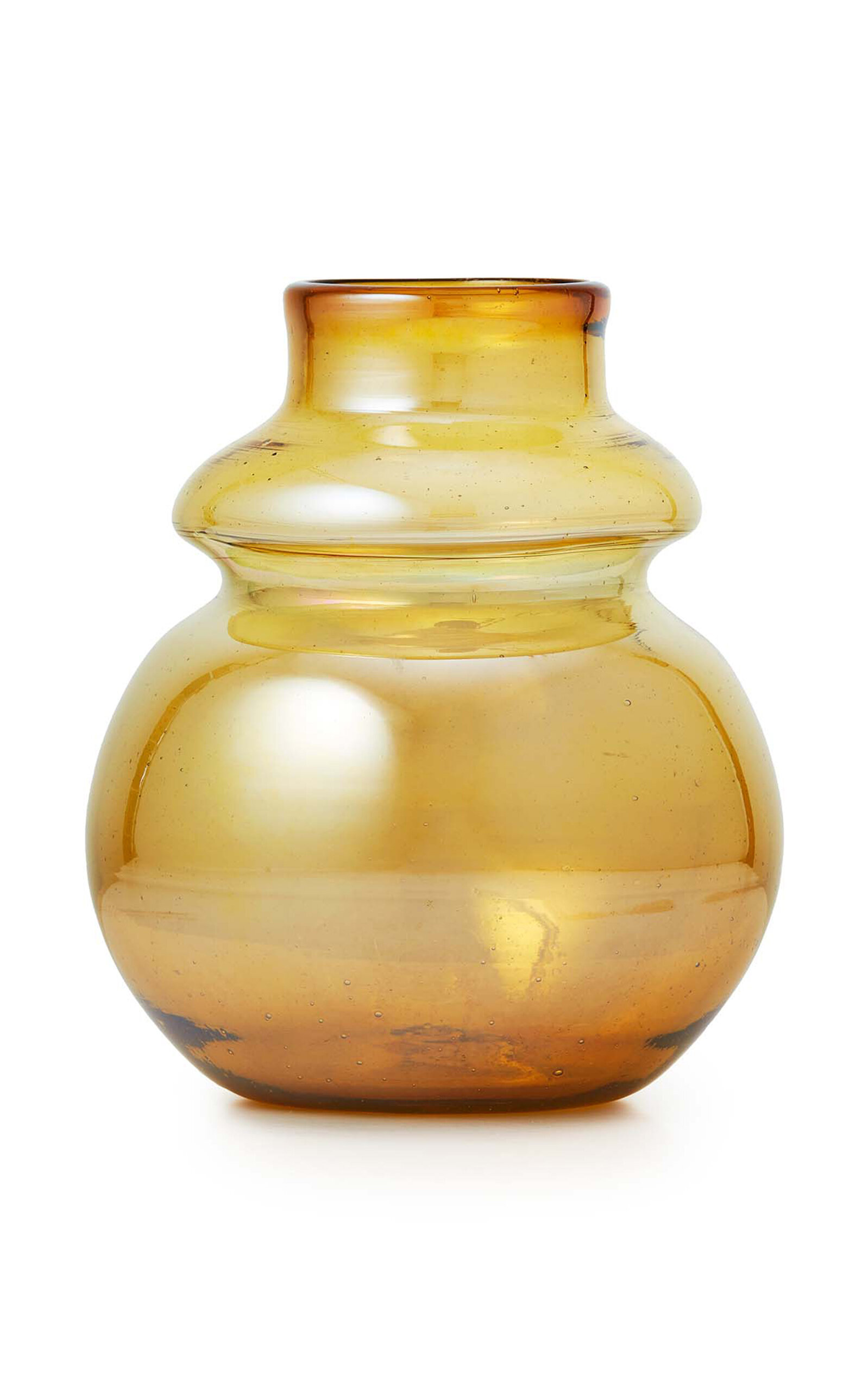 Shop St. Frank Hourglass Vase In Brown