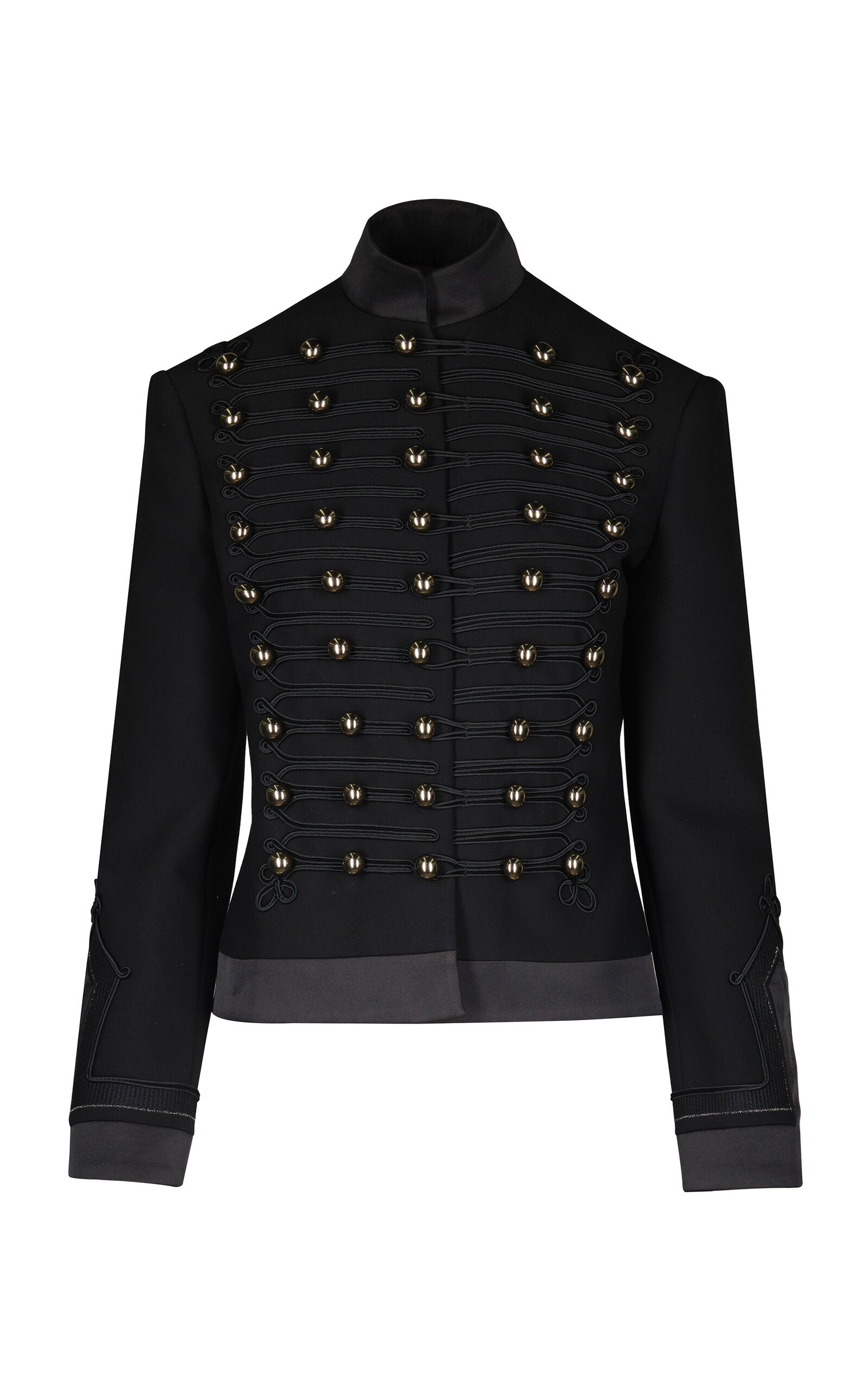 Johanna Ortiz No Expectation Button-detailed Jacket In Black