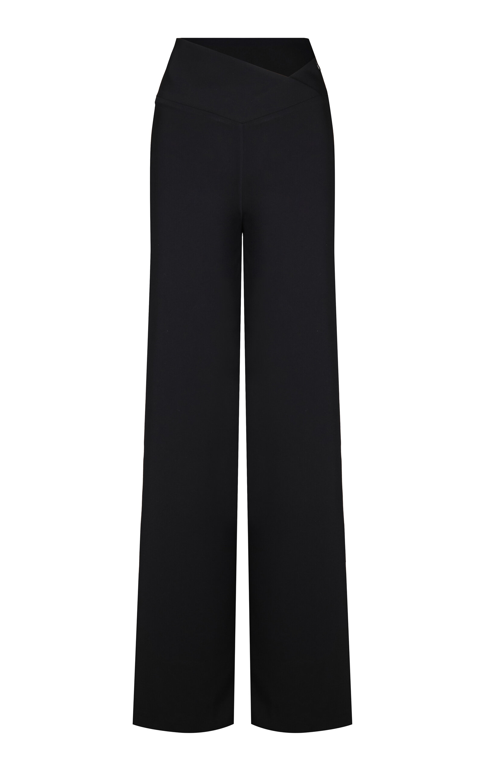 Johanna Ortiz Black Tea Straight-leg Pants