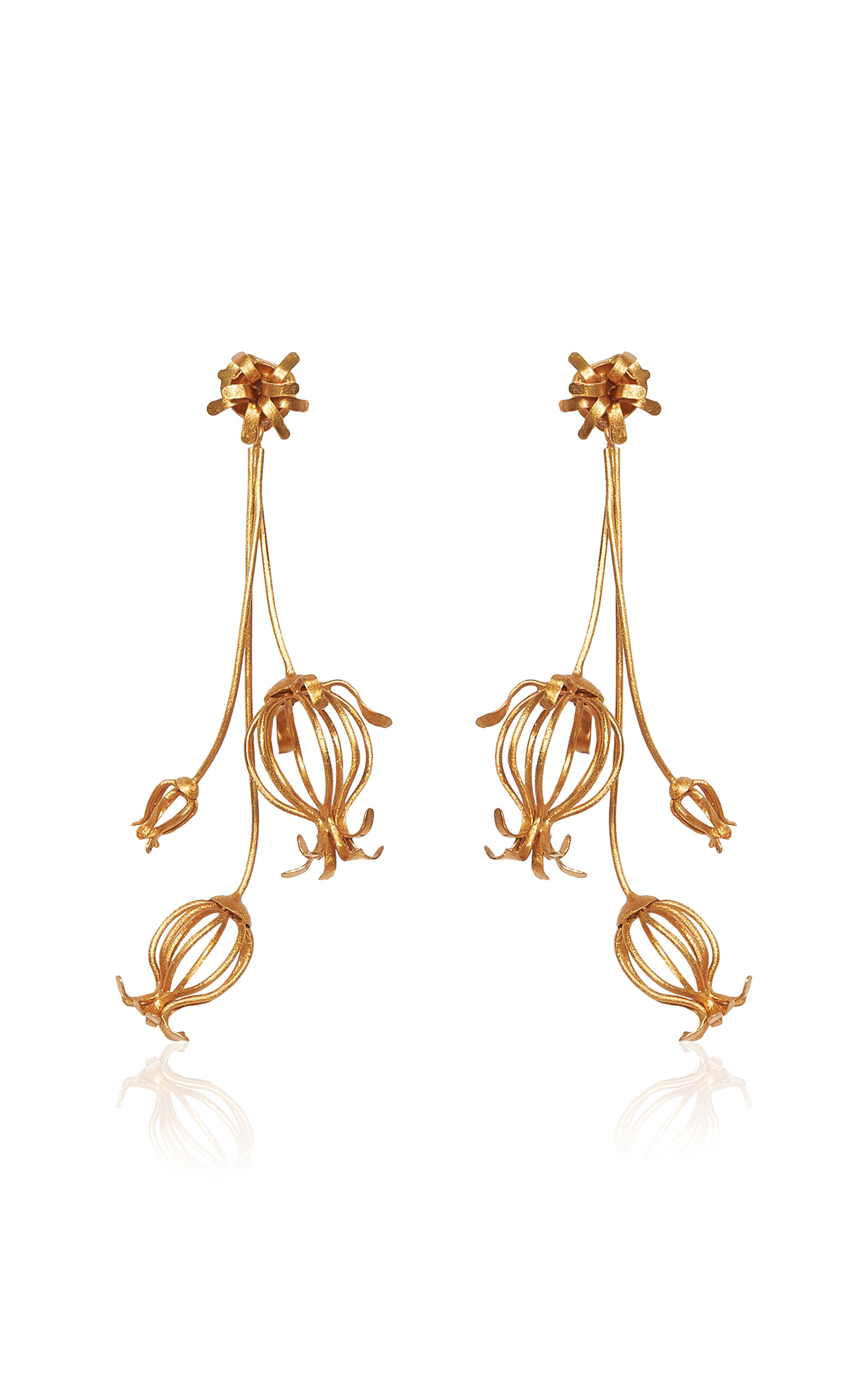 Johanna Ortiz Remembrance Earrings In Gold