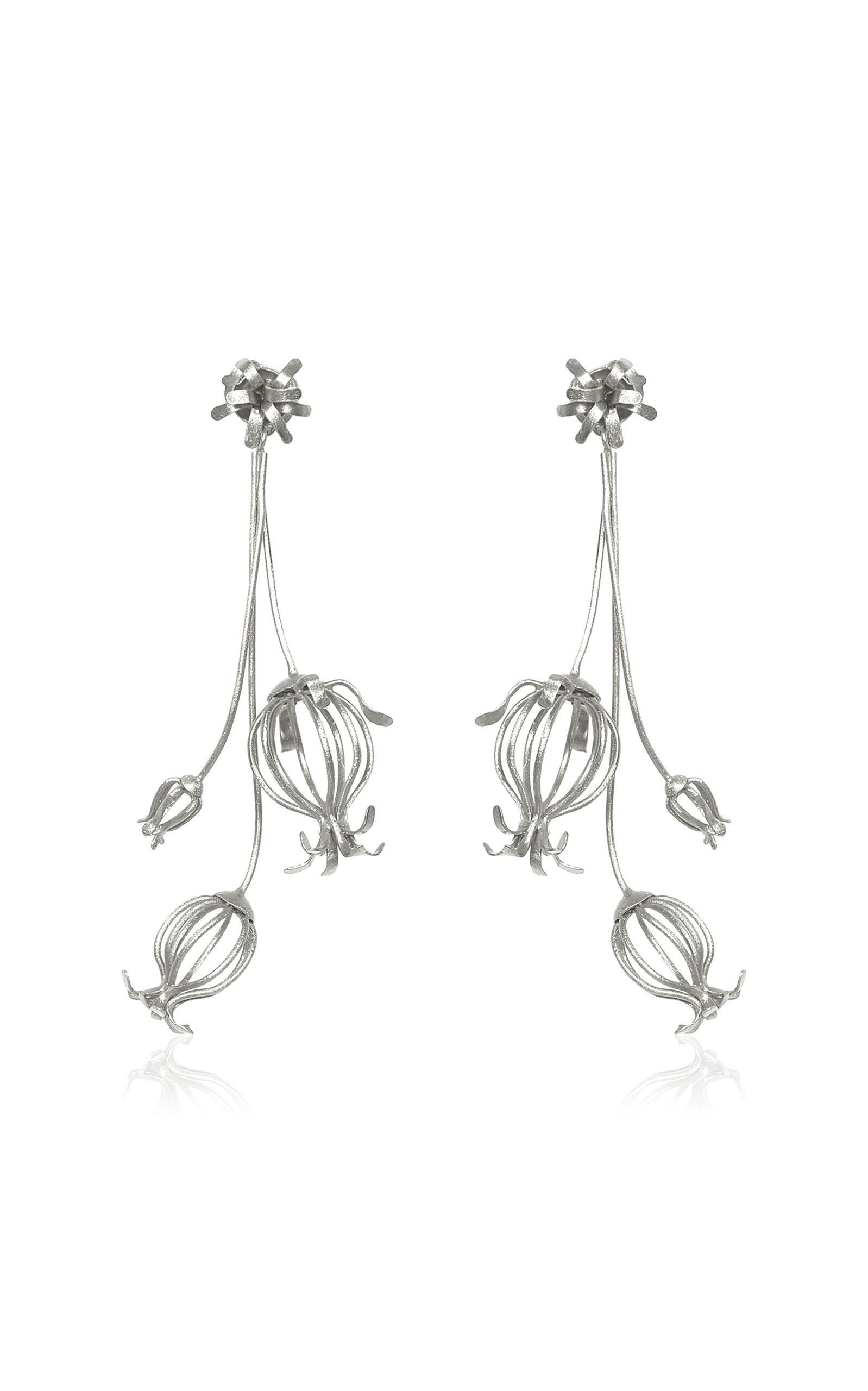 Johanna Ortiz Remembrance Earrings In Silver