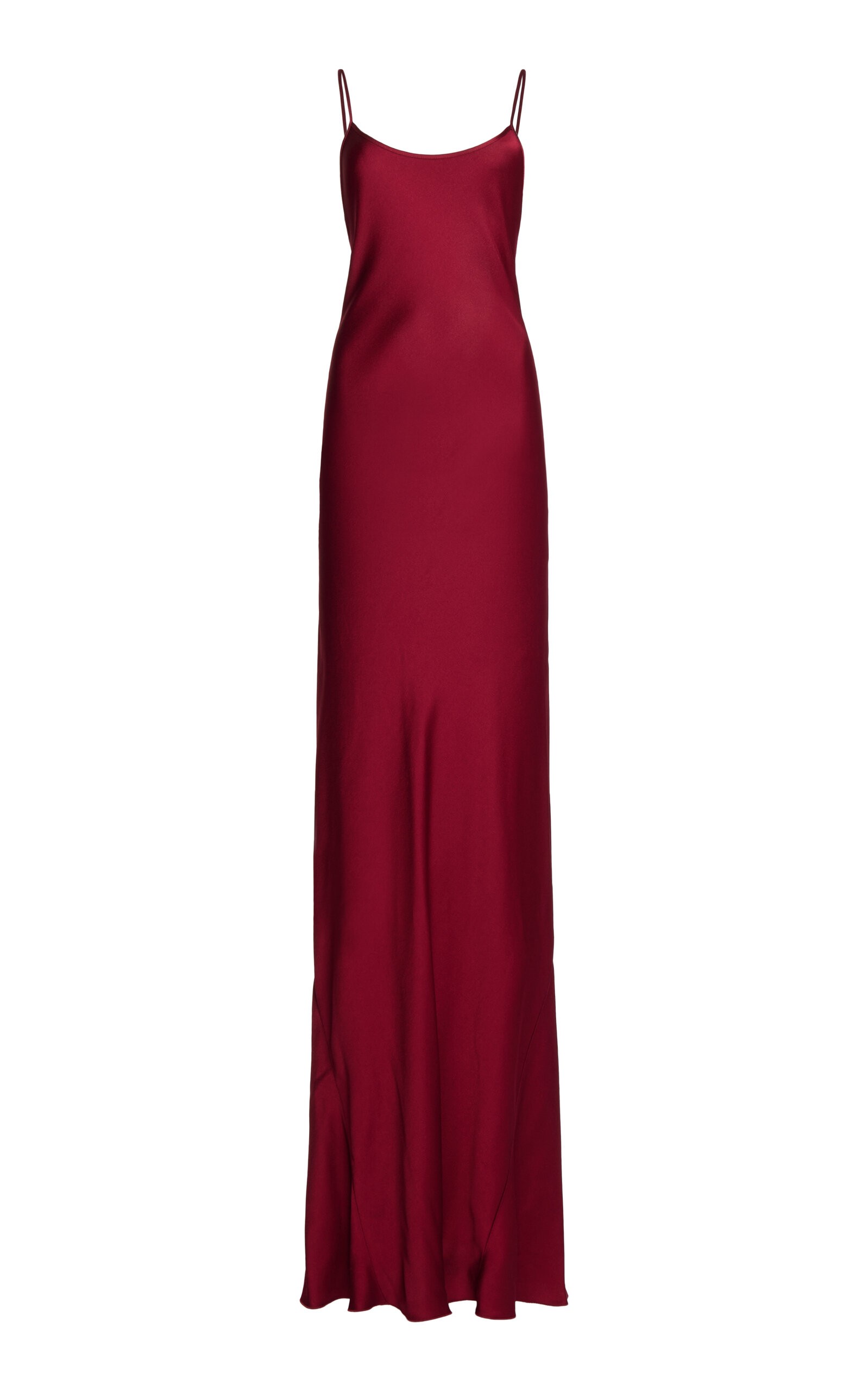 Victoria Beckham Cami Maxi Dress In Red