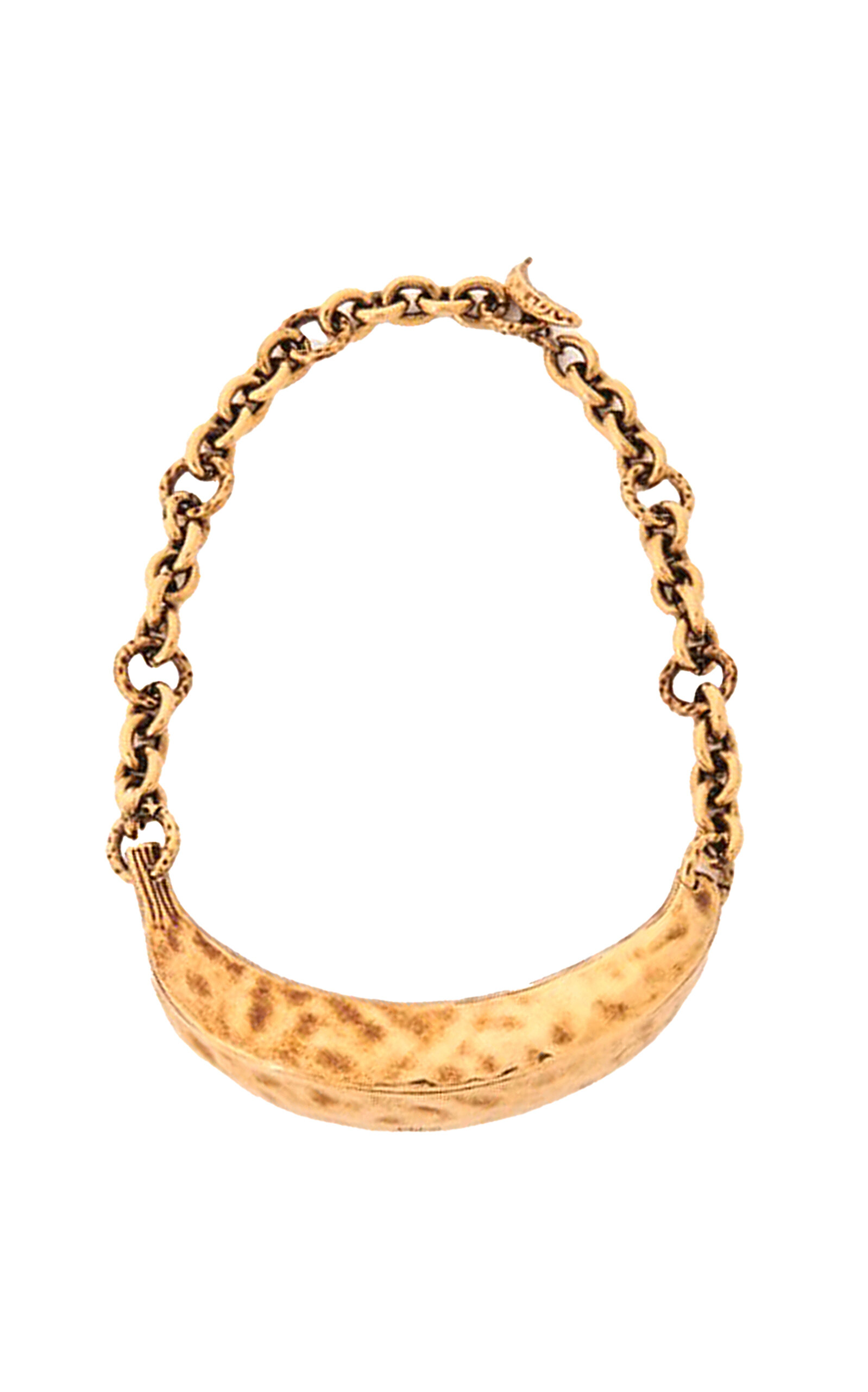 Chloé Gold-toned Banana Necklace