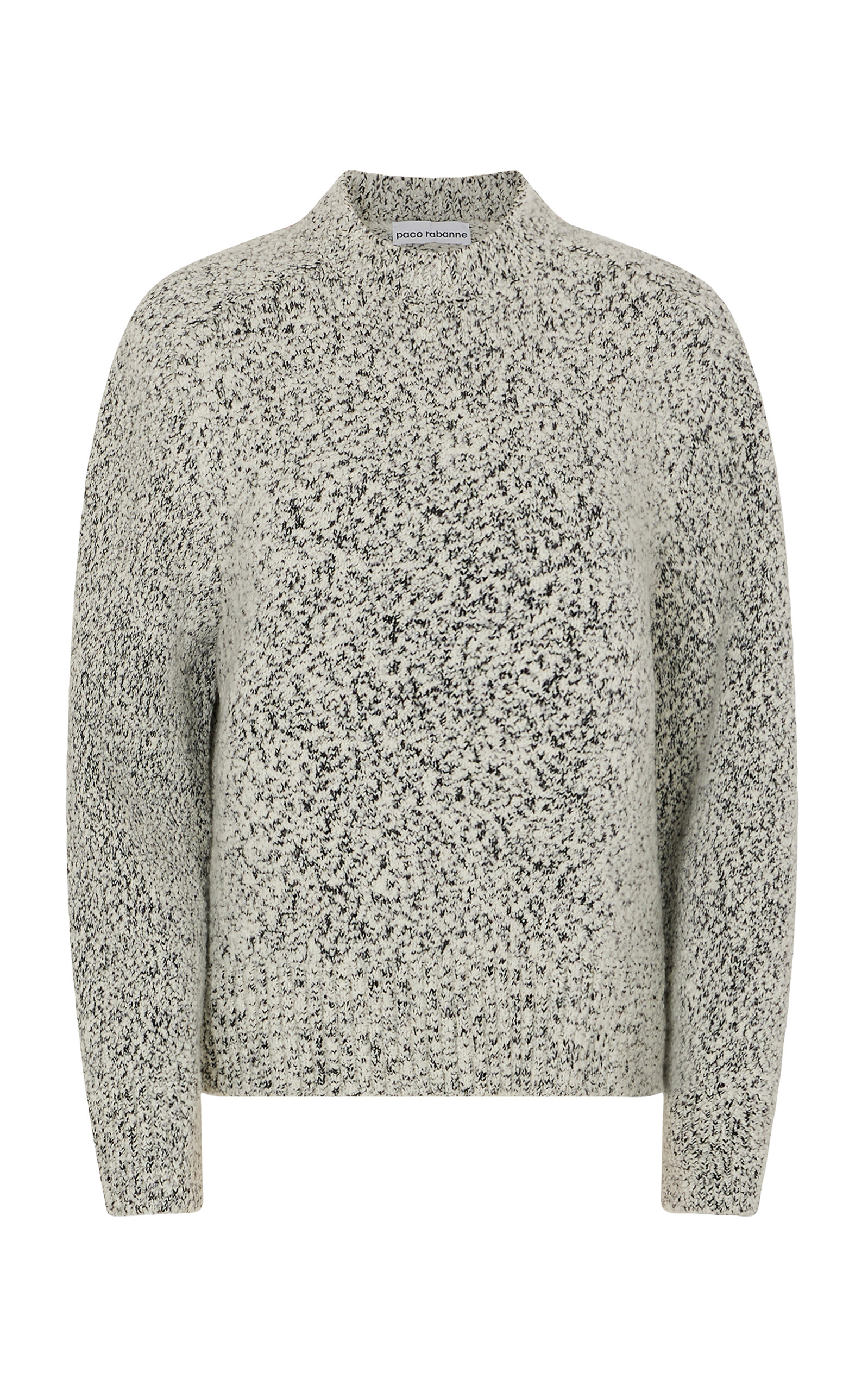 Rabanne Wool-blend Sweater In Grey