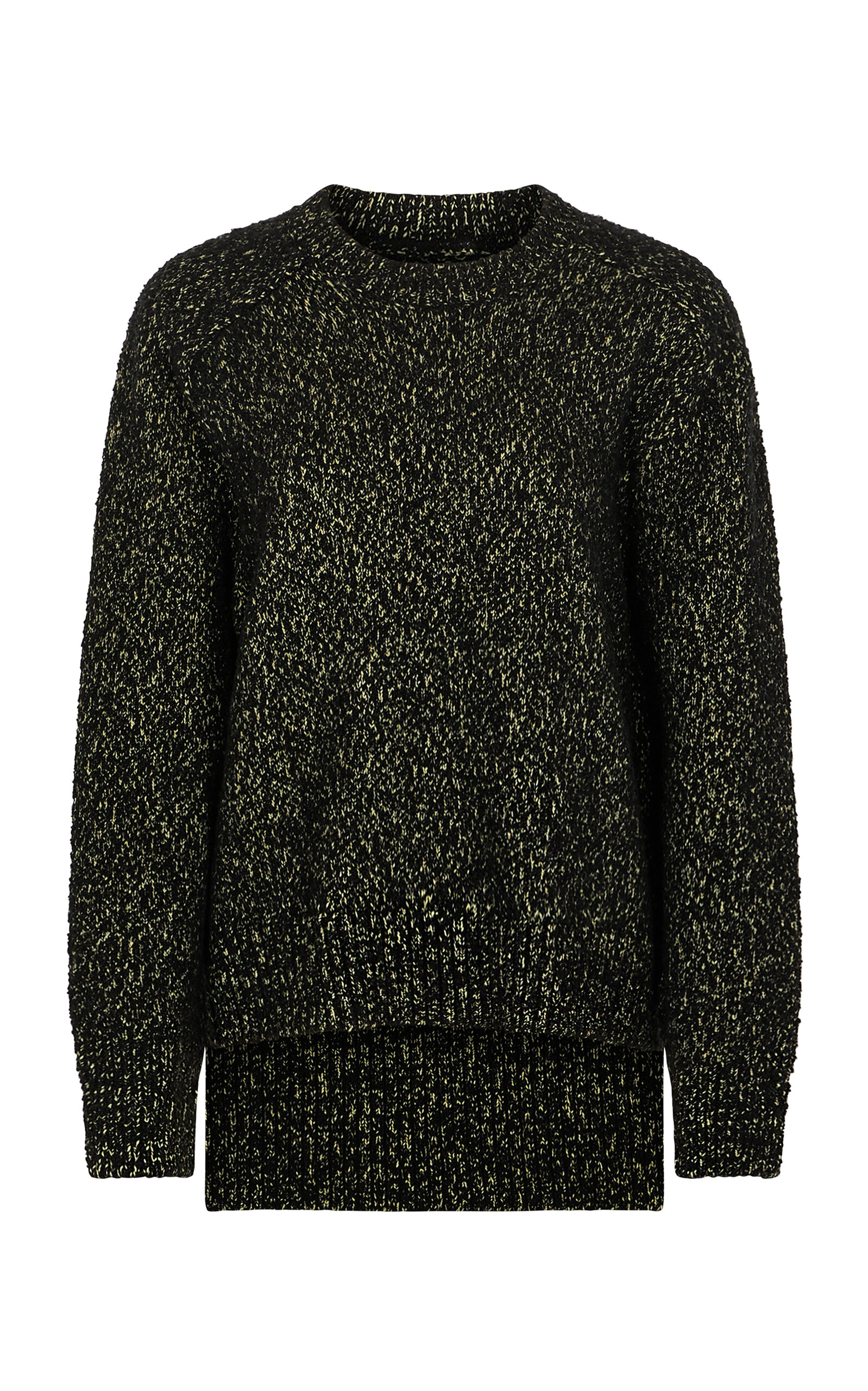 Rabanne Wool-blend Sweater In Black