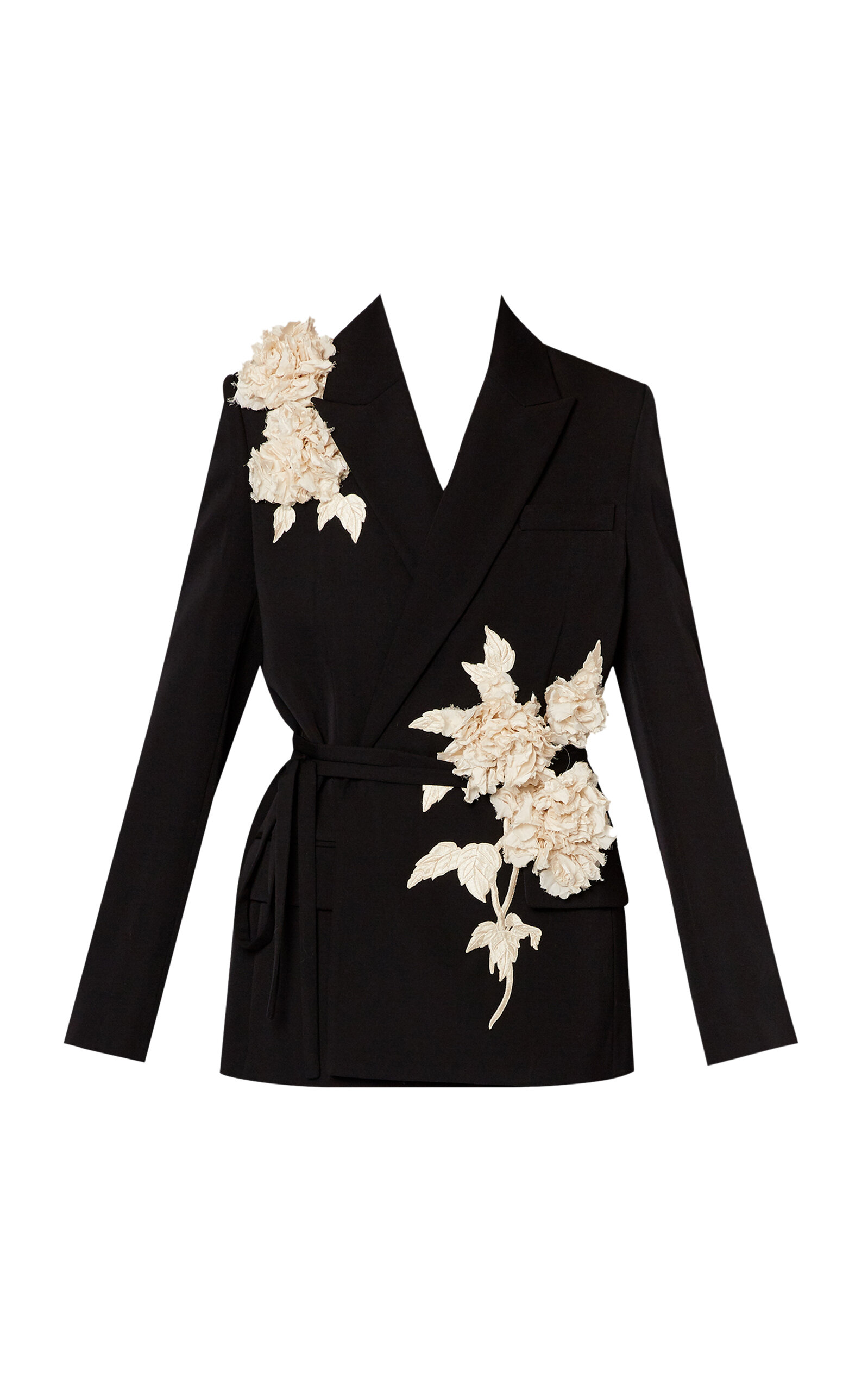 Embellished Virgin-Wool Jacket