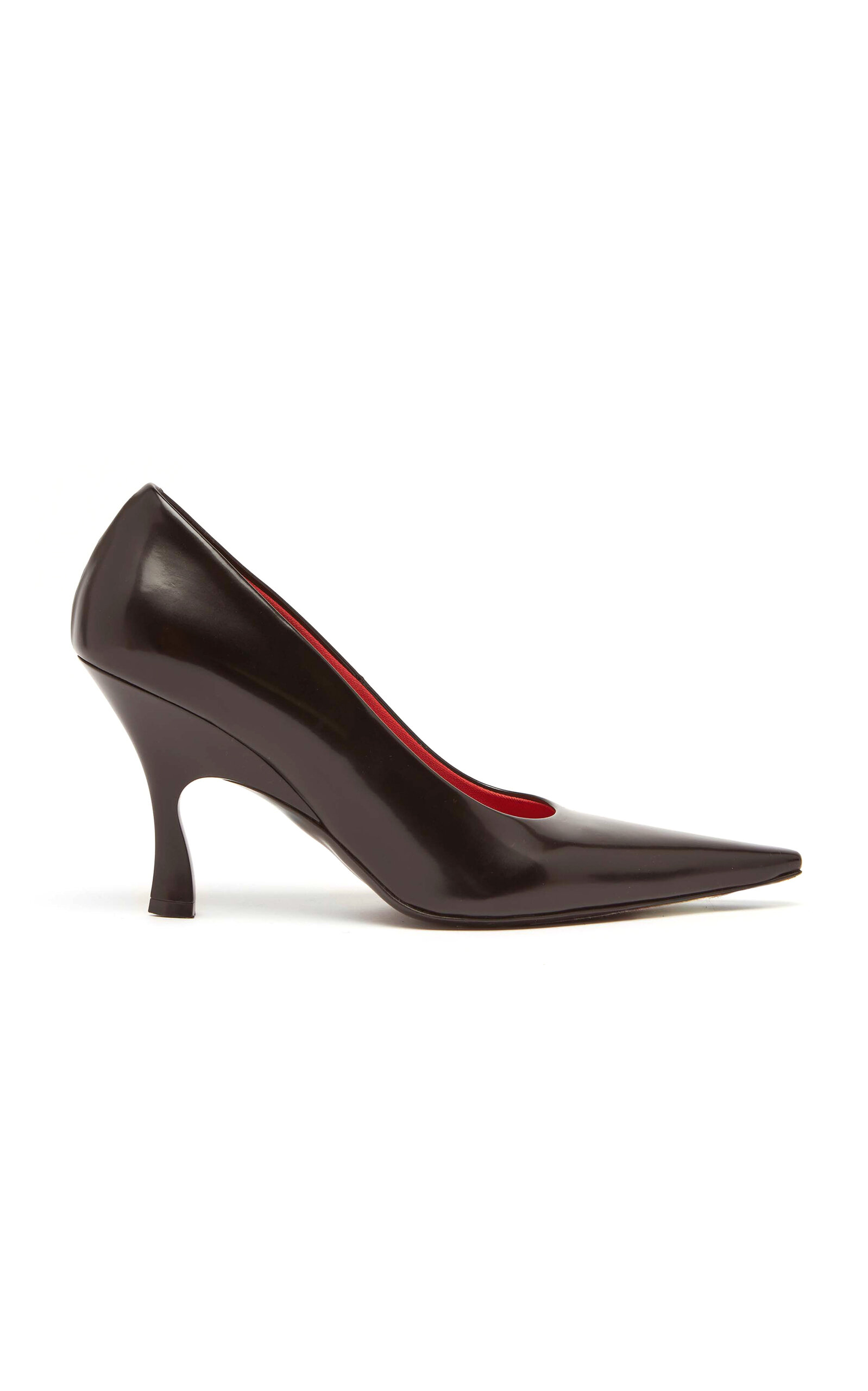 Stella Mccartney Elsa Brush Alt Mat Pumps In Brown