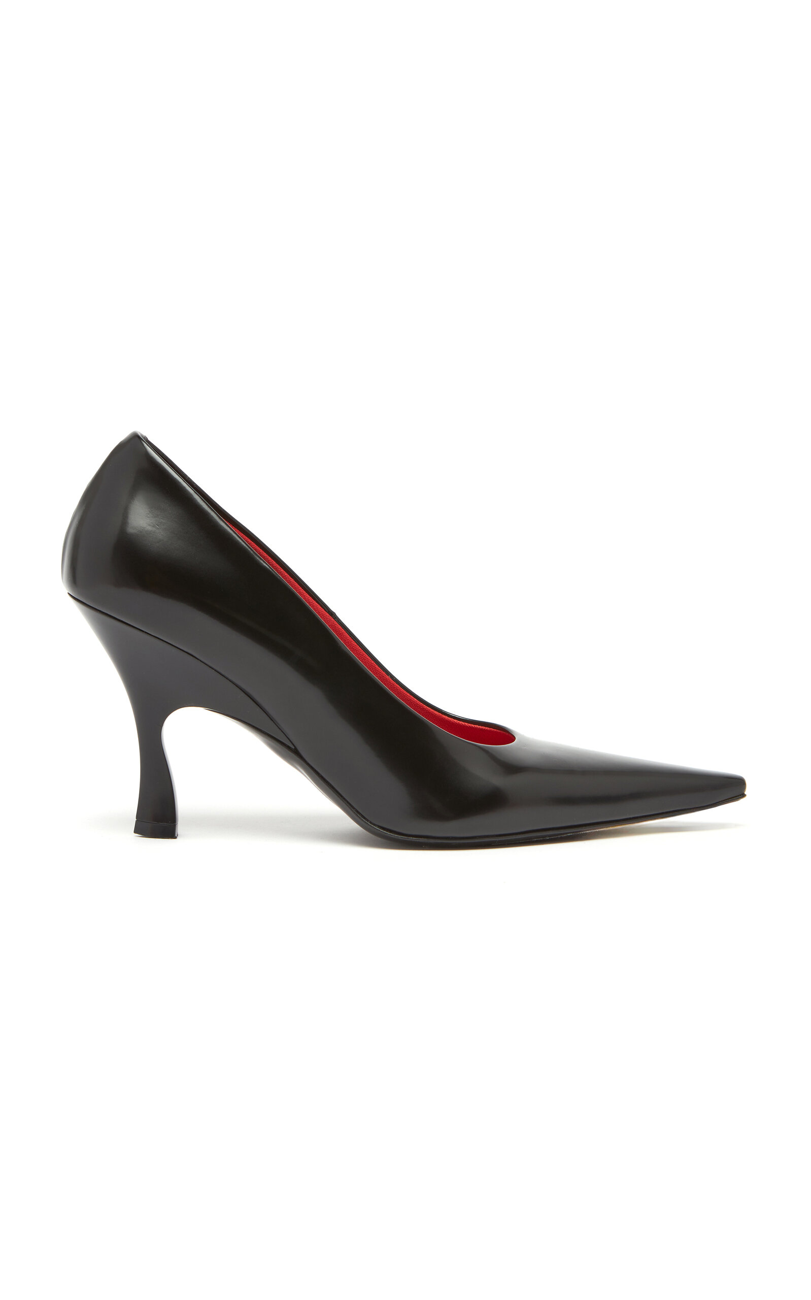 Stella Mccartney Elsa Brush Alt Mat Pumps In Black