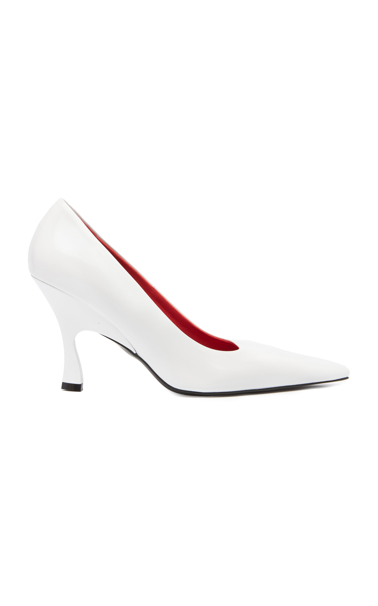 Stella Mccartney Elsa Brush Alt Mat Pumps In White