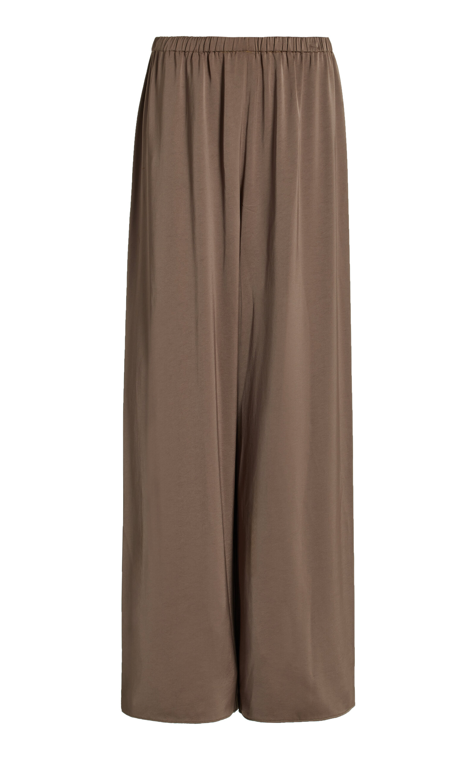 Demi Crepe Wide-Leg Pants