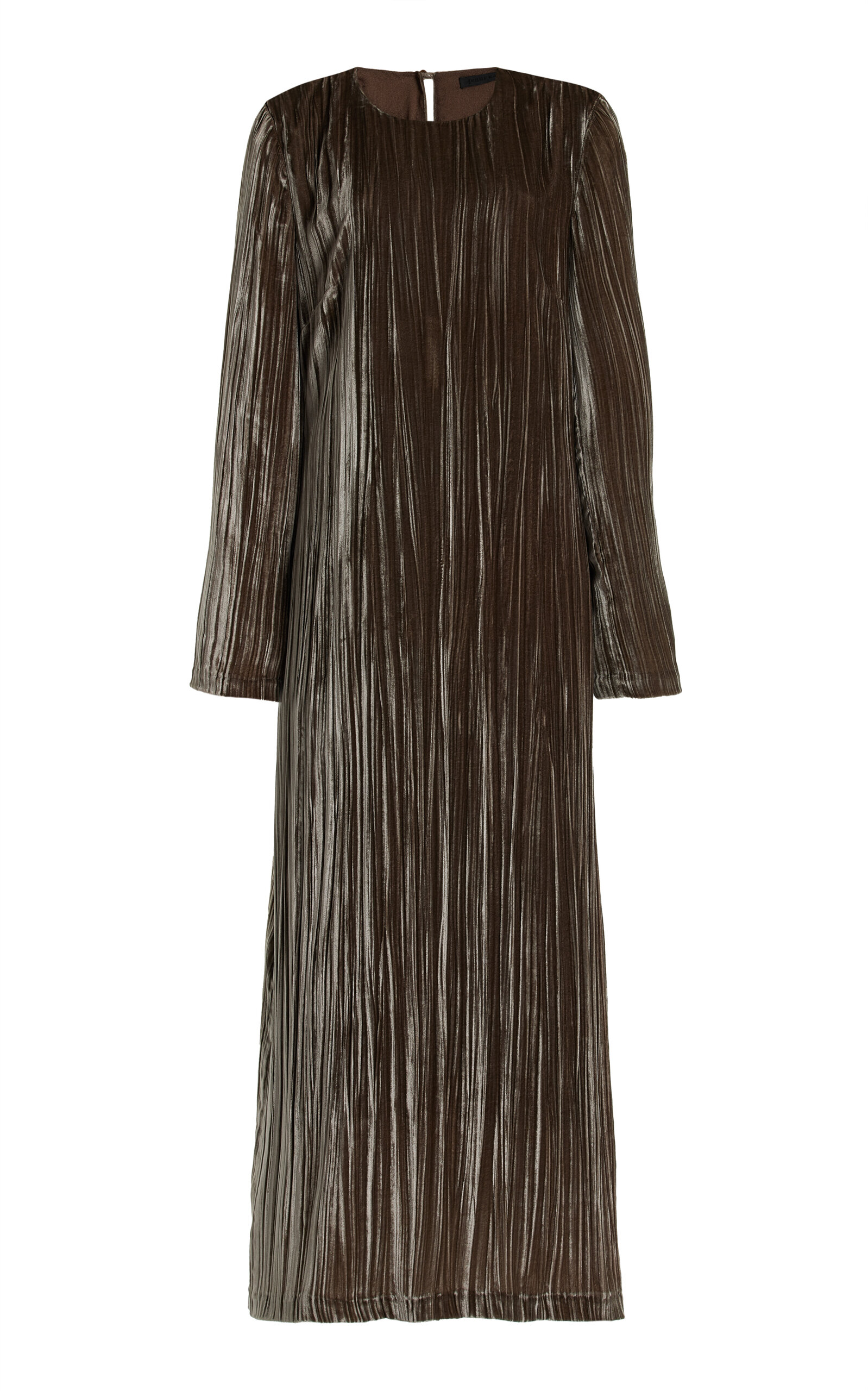 Shop Jenni Kayne Stella Velvet Dress In Metallic