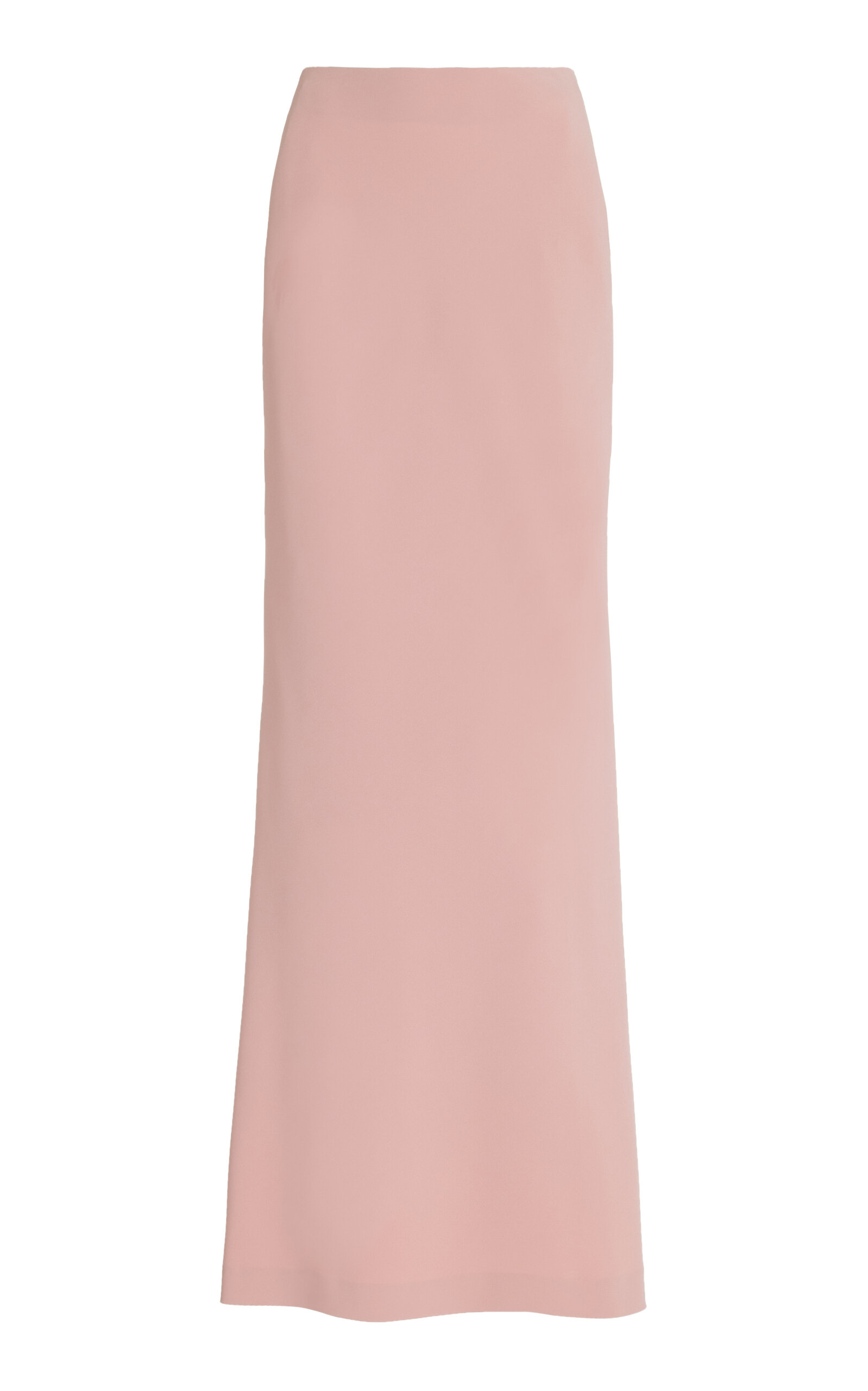 Shop Bernadette Jolene Crepe Maxi Skirt In Pink