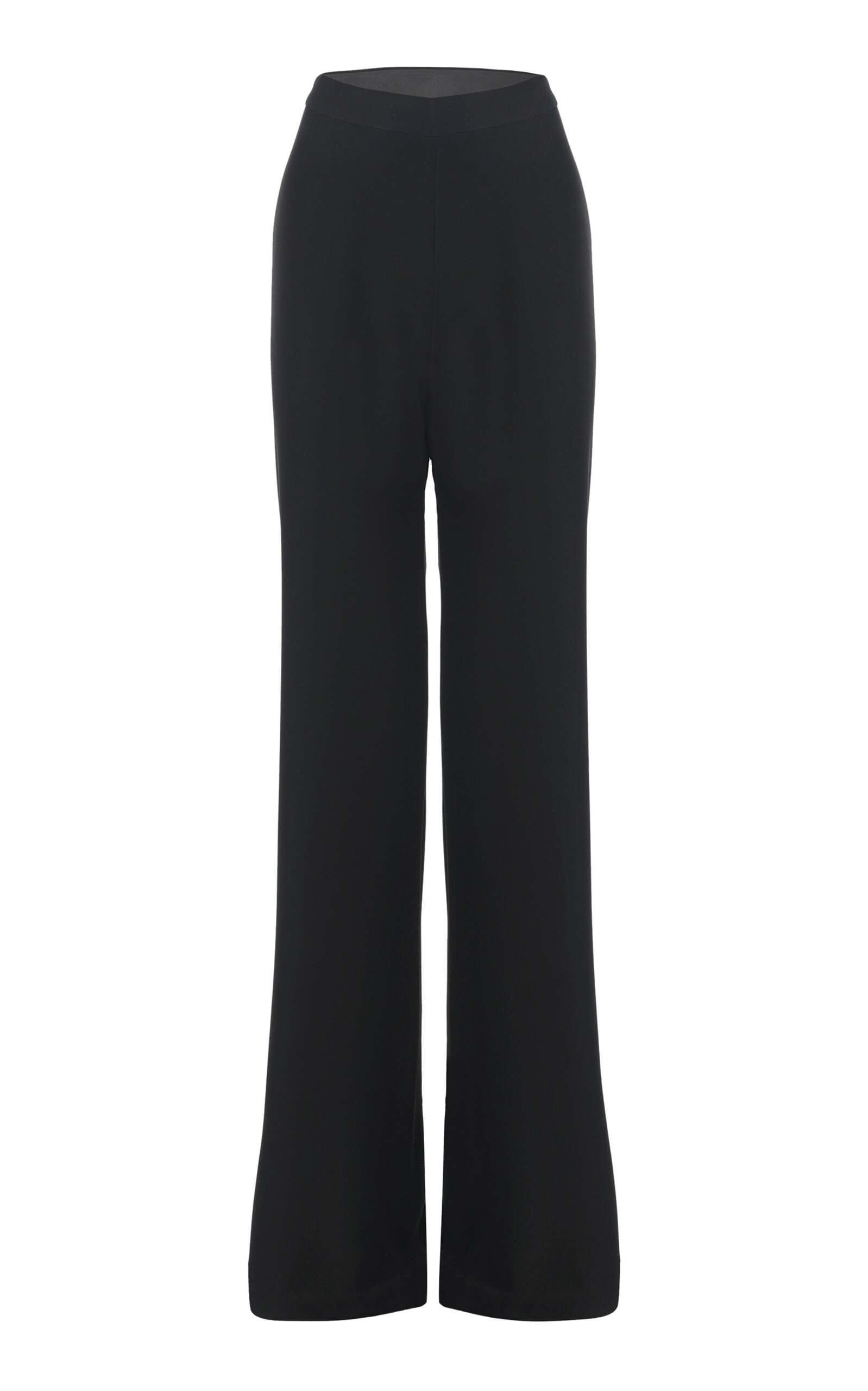 Gaurav Gupta Cosmic Crepe Straight-leg Pants In Black