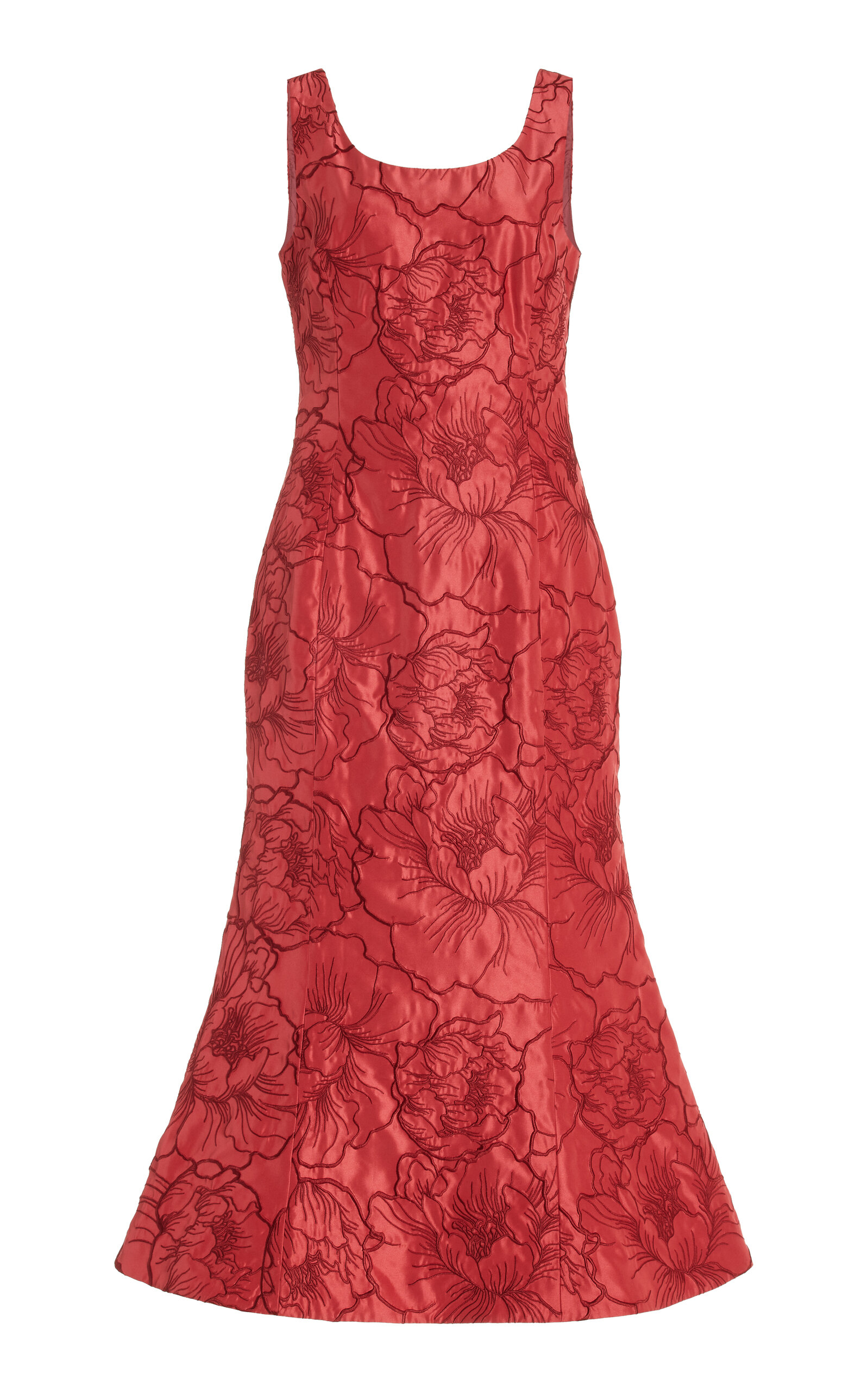 Daphne Embroidered Midi Dress