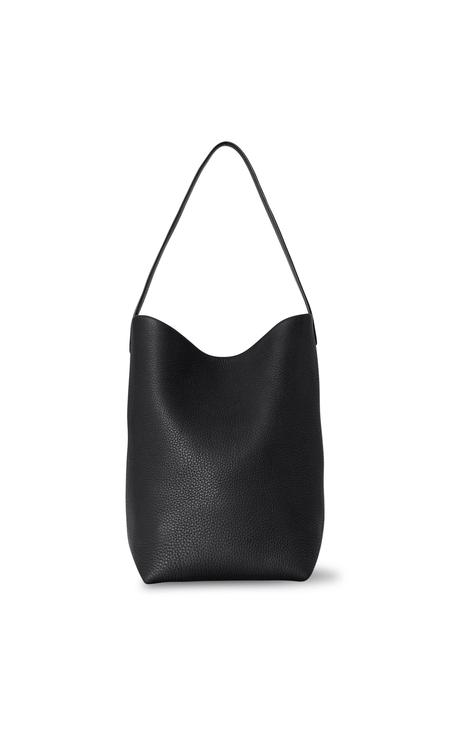 Medium N/S Park Leather Tote Bag