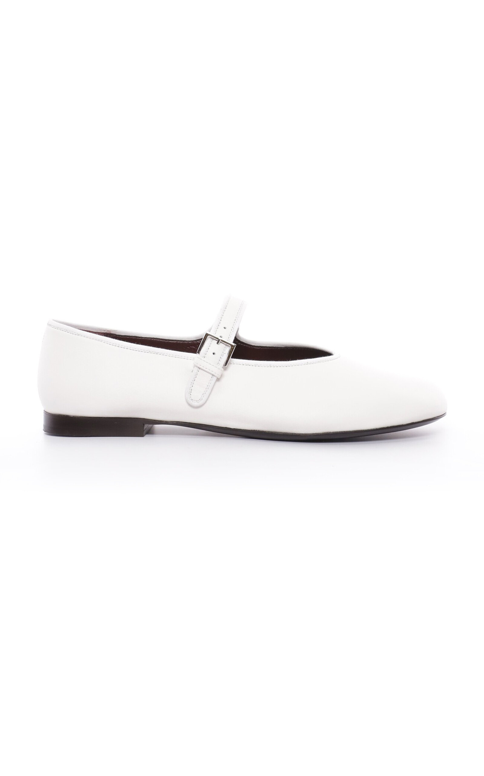 Boheme Leather Mary Jane Flats