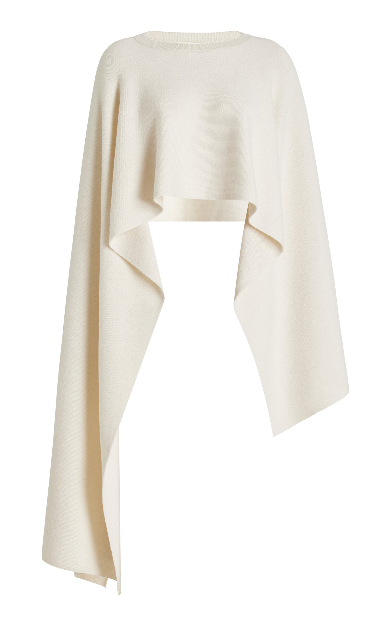 Shop Lisa Yang Kai Cashmere Poncho In Ivory