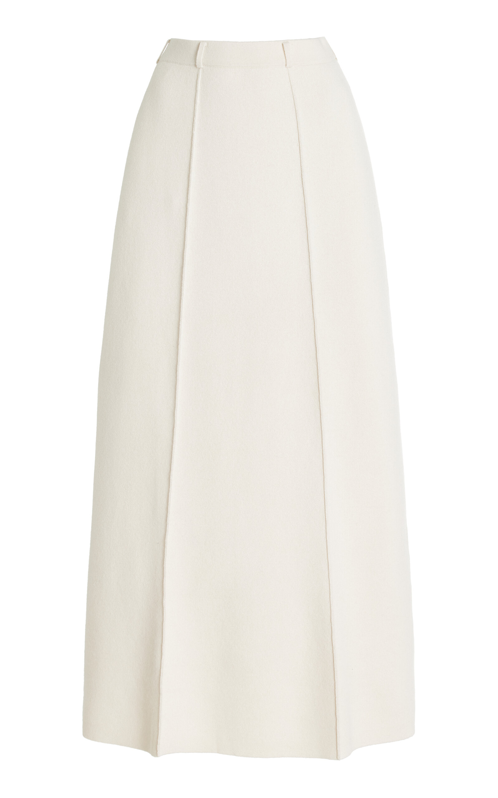 Shop Lisa Yang Ameline Cashmere Skirt In Ivory