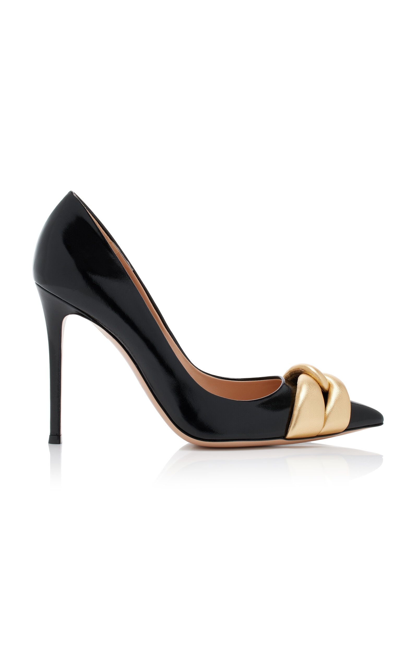 Amour Leather Pumps