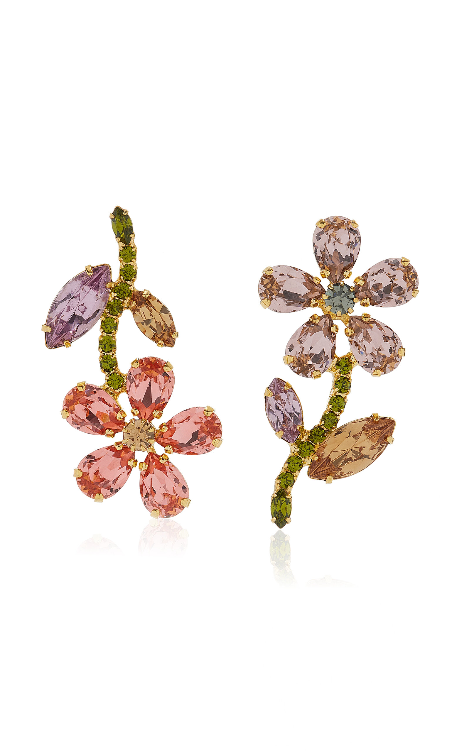 Shop Jennifer Behr Dorian Earrings In Multi