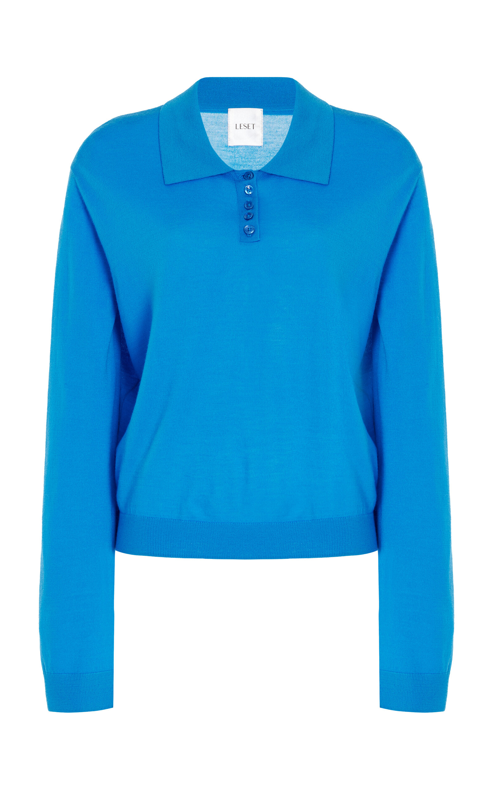 Shop Leset James Wool Sweater In Blue