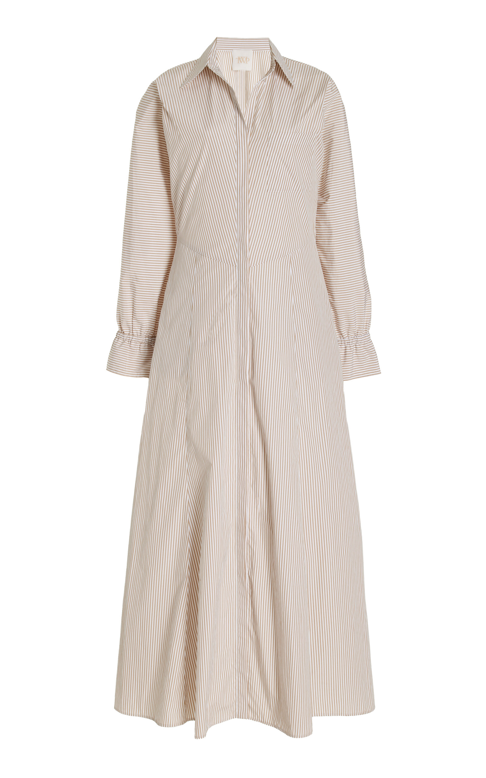 Lazy Hazy Days of Summer Cotton Maxi Shirt Dress