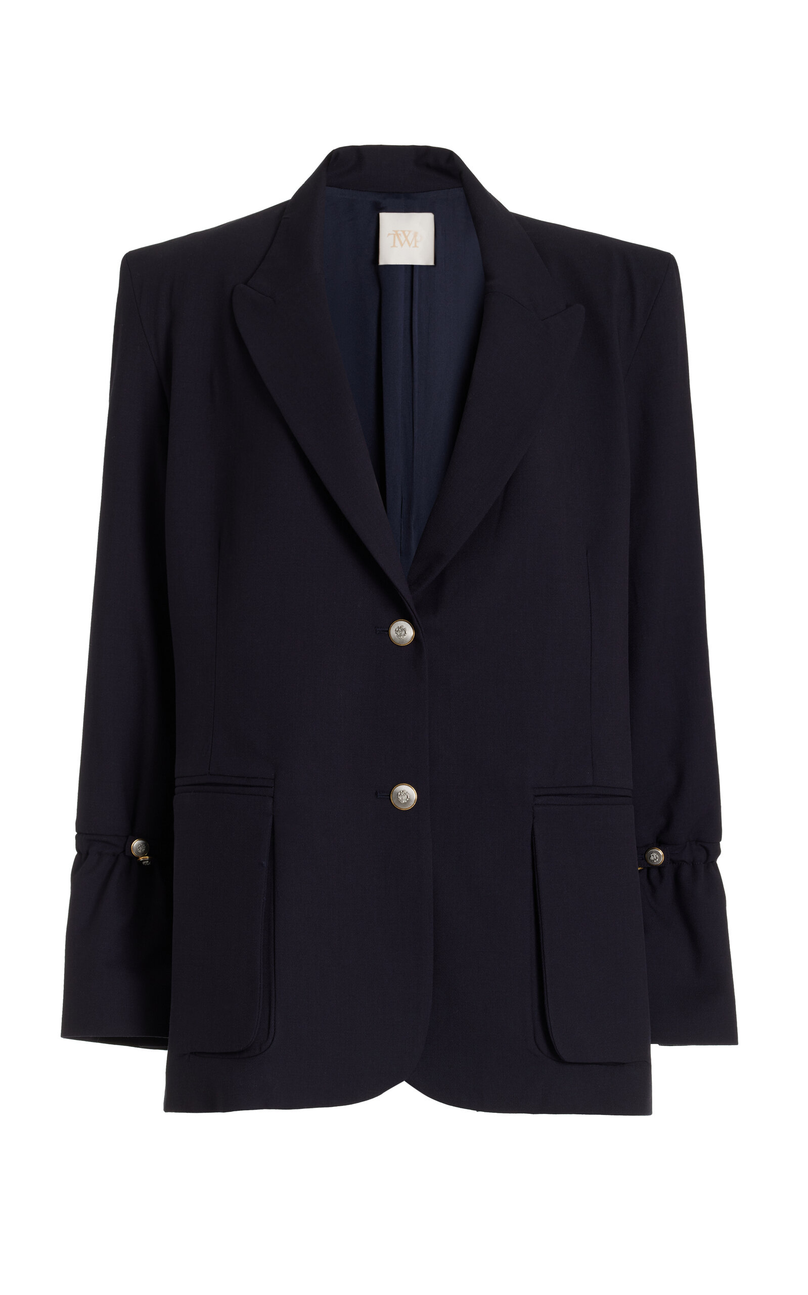 Mo Oversized Wool-Blend Blazer