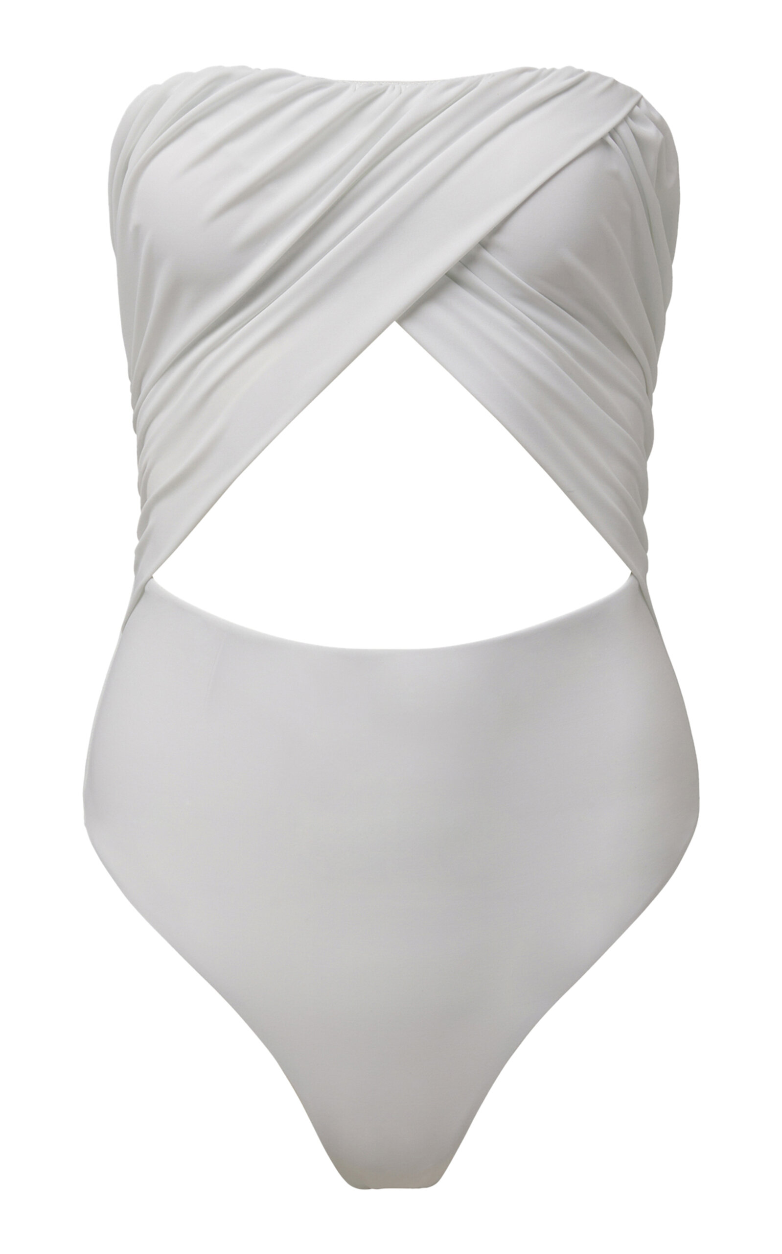 Shop Onia Audrey One-piece Swimsuit In White