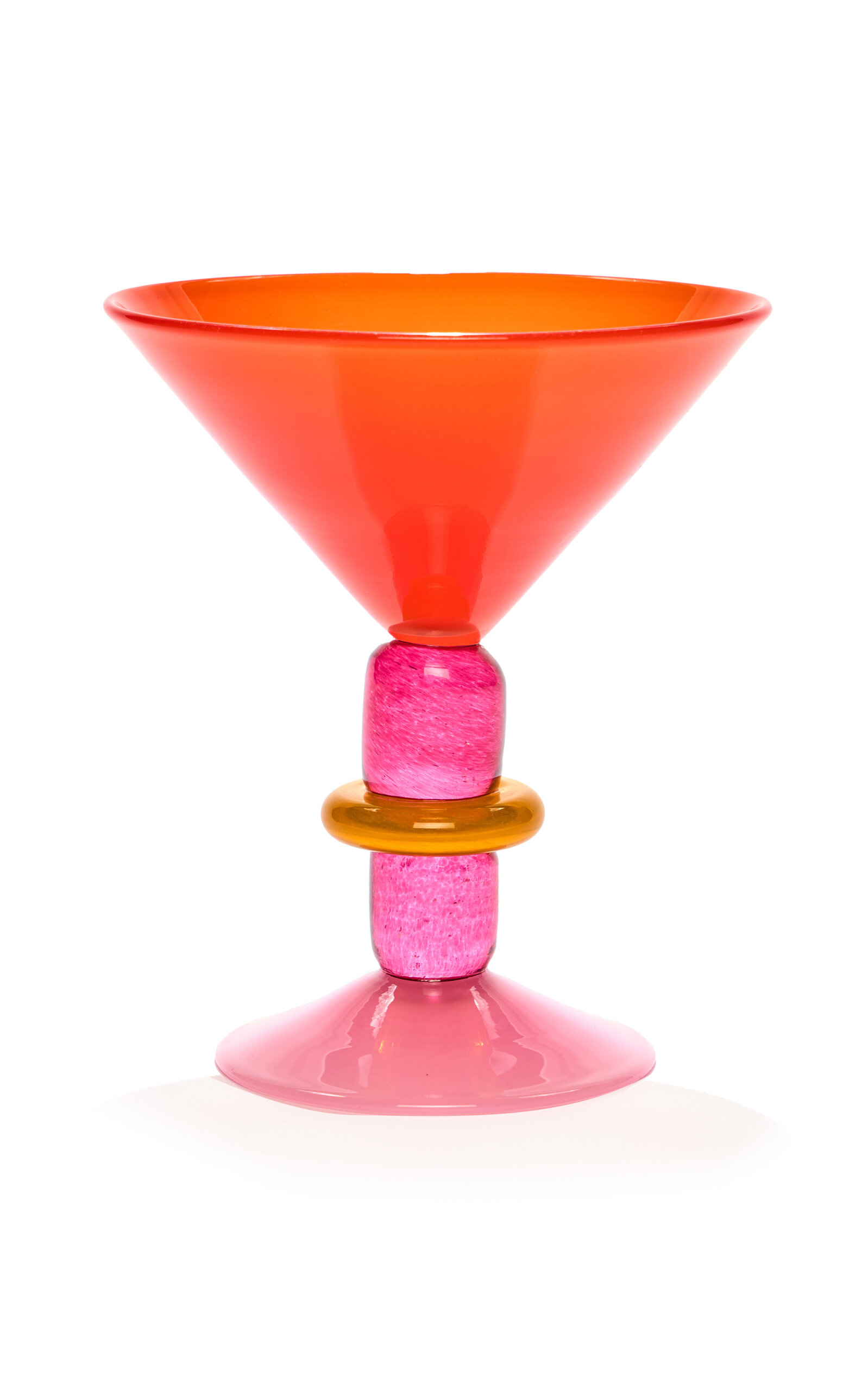 Shop Gather Miami Martini Glass In Red