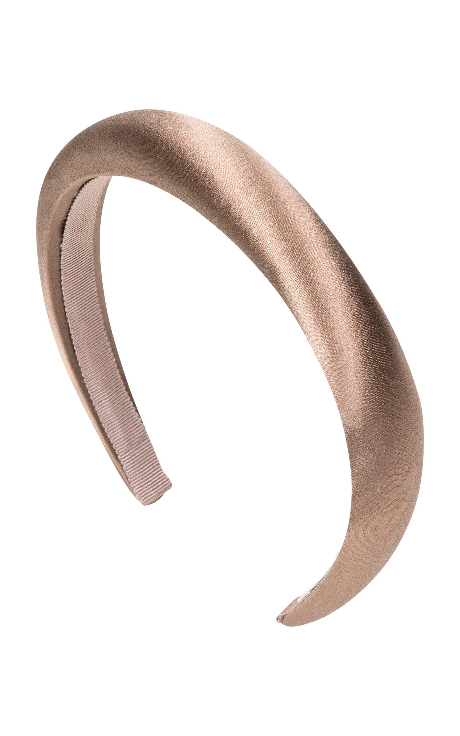 Shop Jennifer Behr Tori Silk Headband In Brown