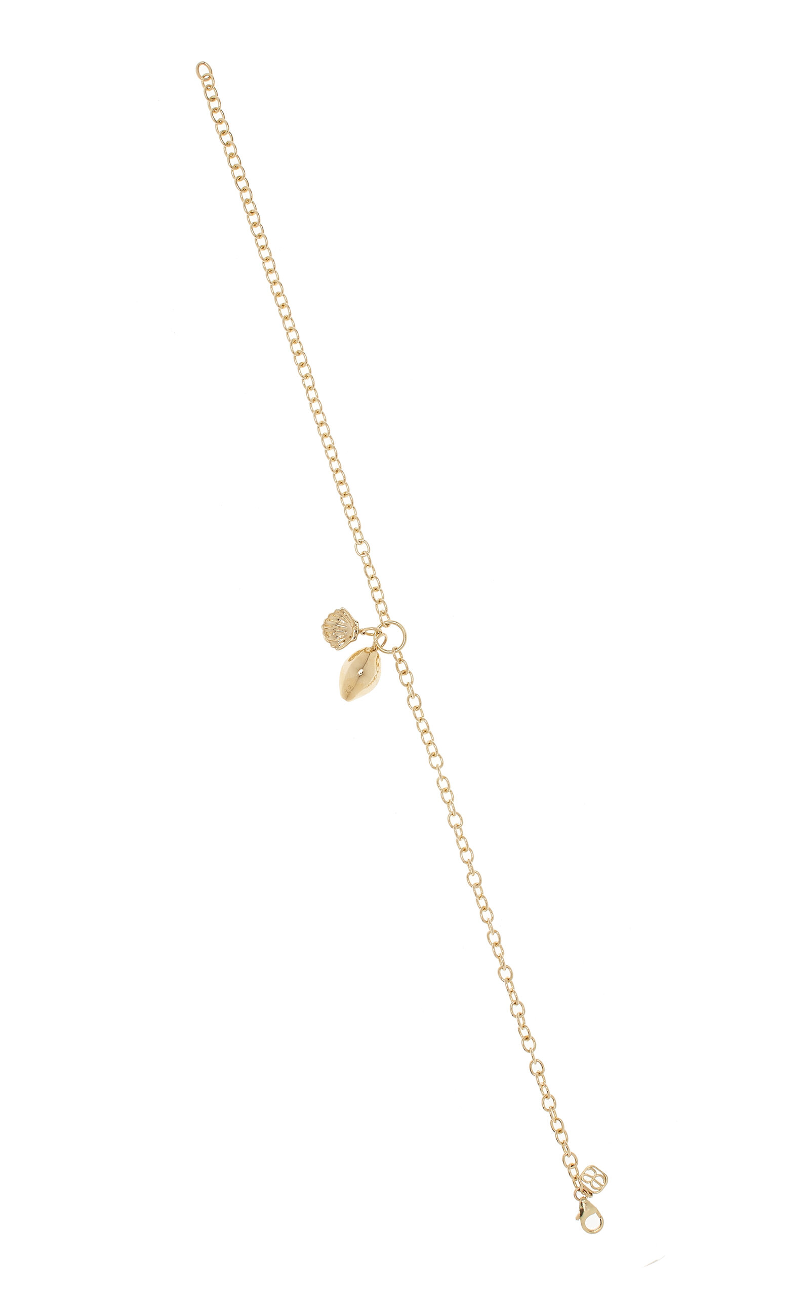 Shop Sydney Evan 14k Yellow Gold Diamond Charm Anklet