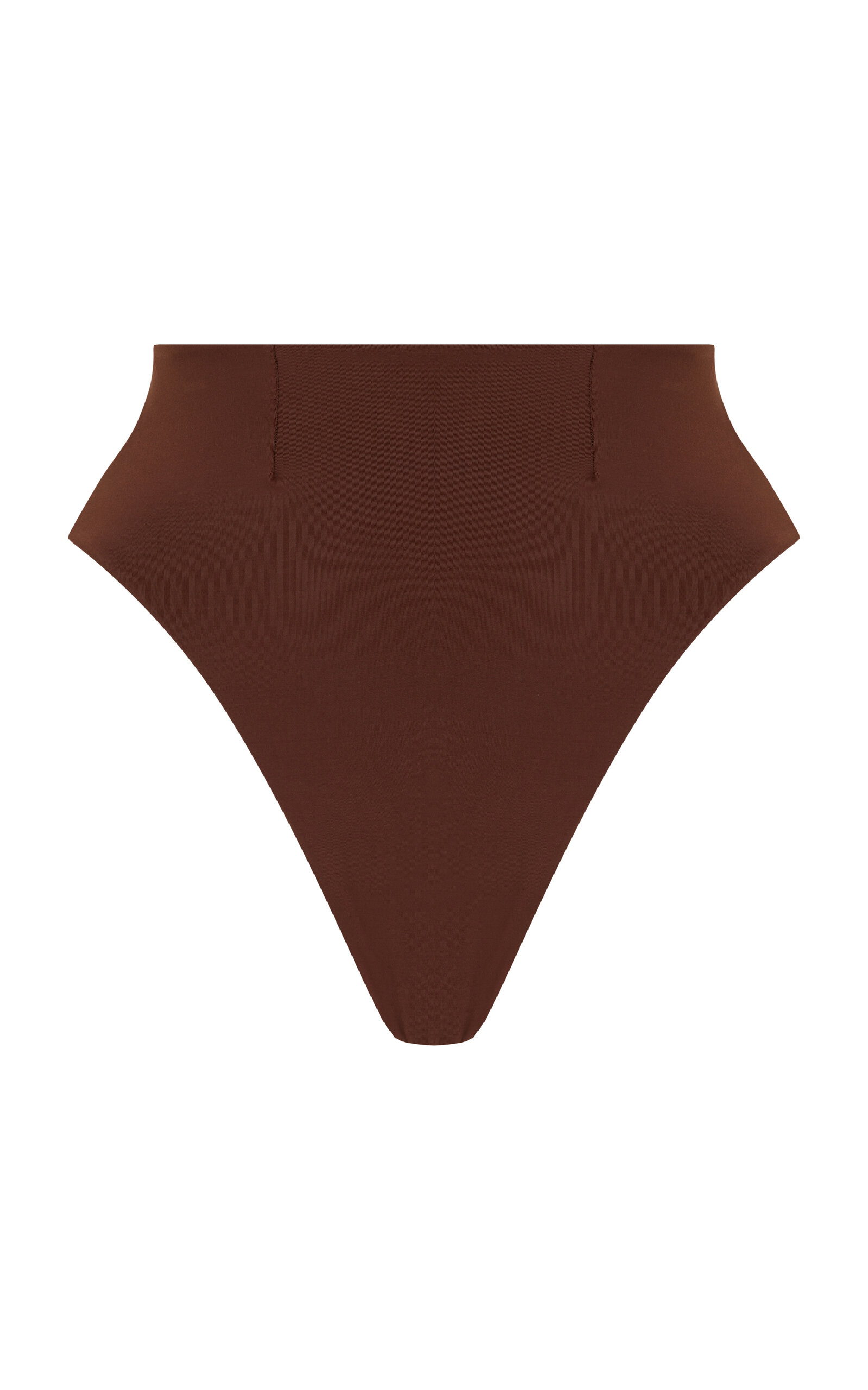 Shop Haight Classic Hotpants High-waist Bikini Bottom In Brown