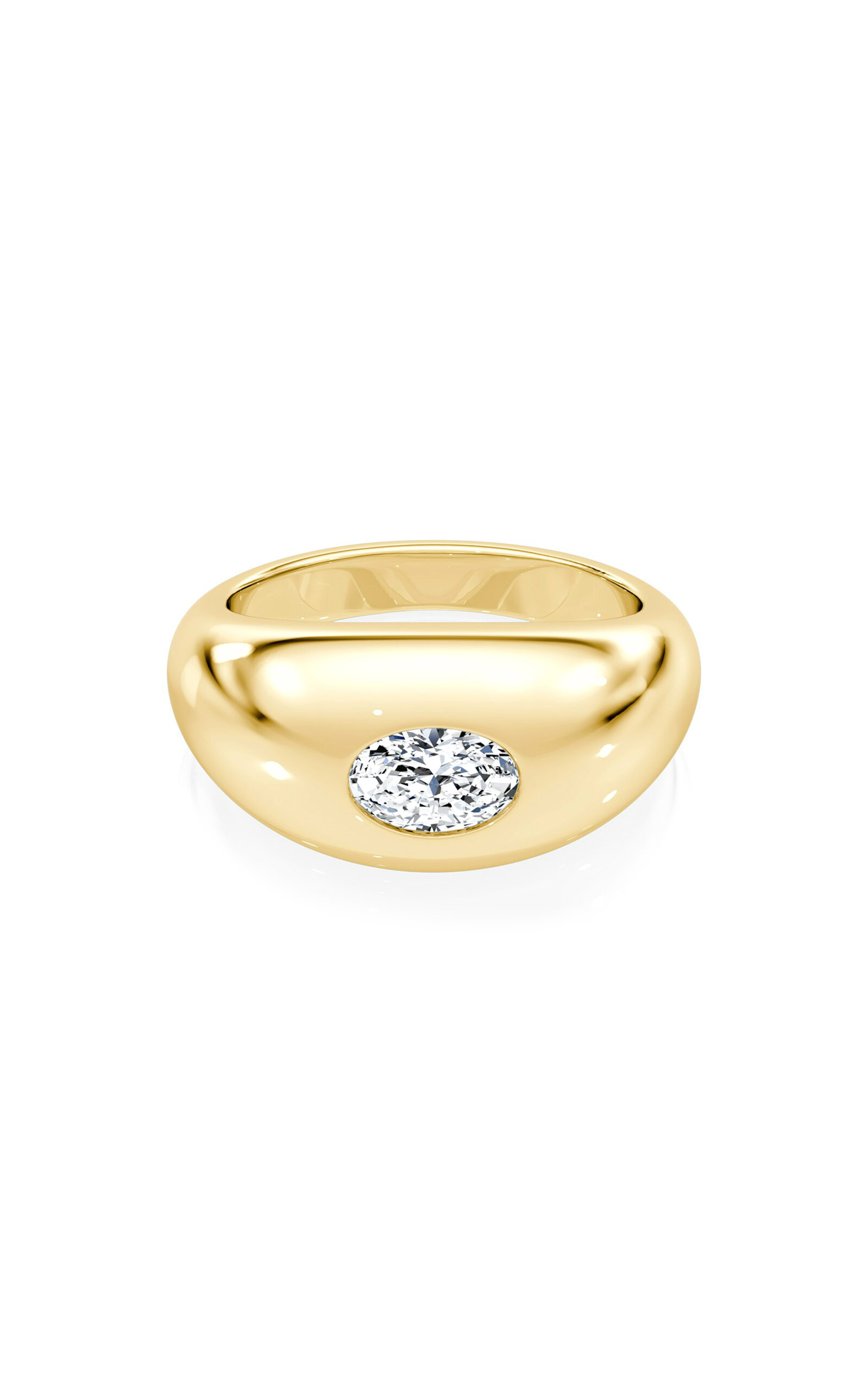 Petra & Meehan 14K Yellow Gold Lab-Grown Diamond Ring