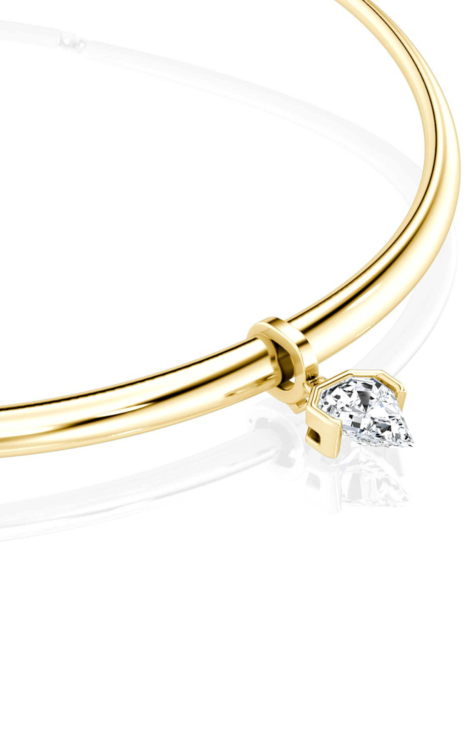 Petra & Meehan 14K Yellow Gold Lab-Grown Diamond Necklace