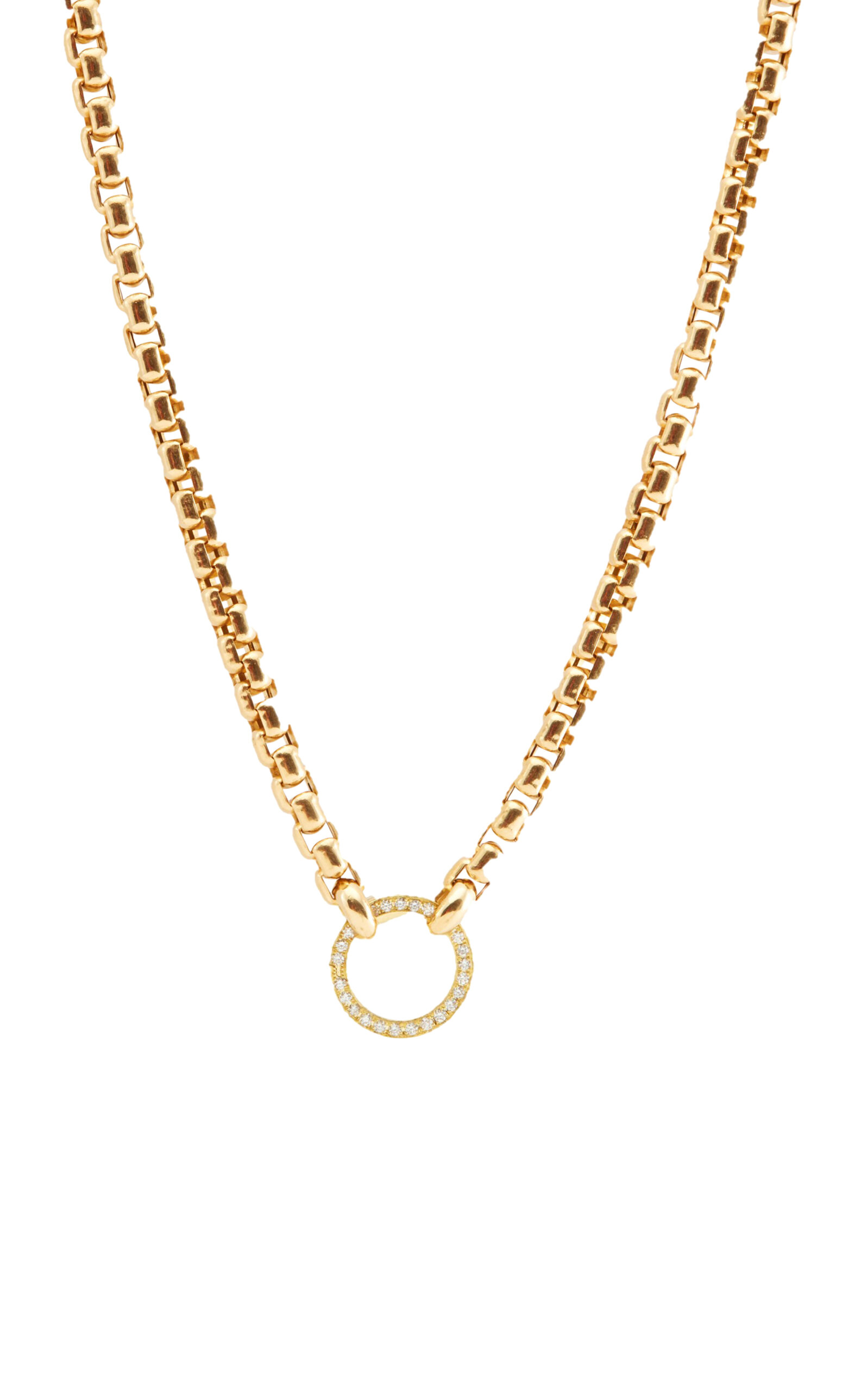 Shop Jenna Blake 18k Yellow Gold Diamond Necklace