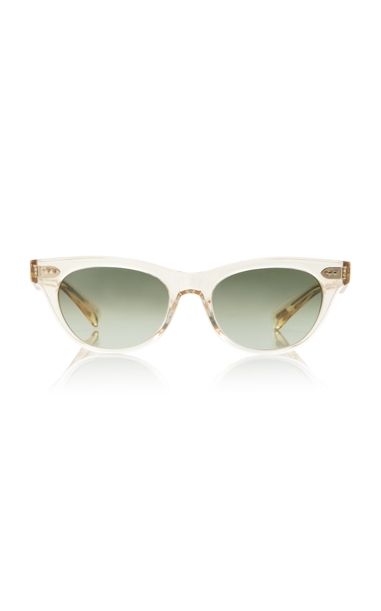 Shop Oliver Peoples Avelin D-frame Acetate Sunglasses In Neutral