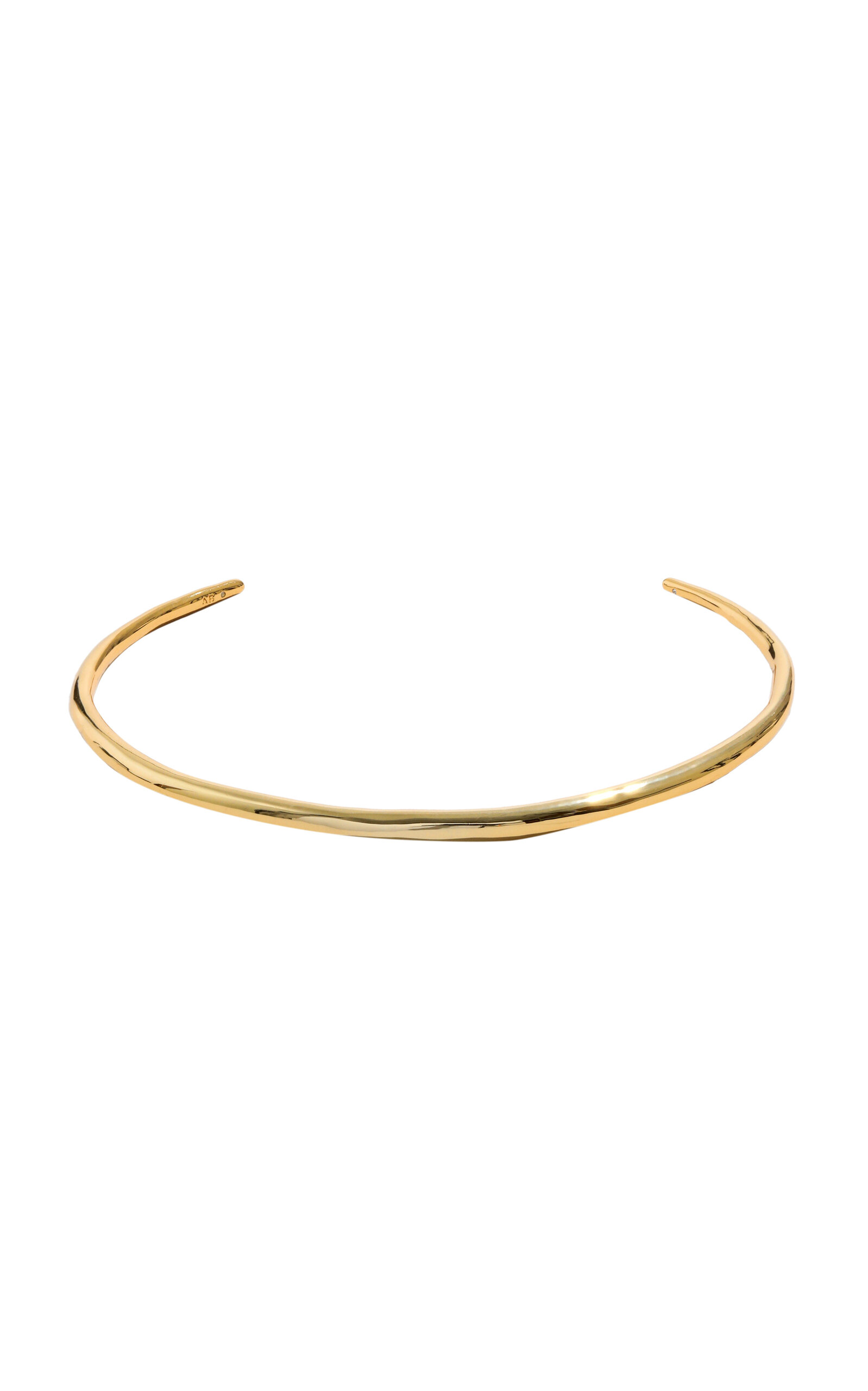 Shop Alexis Bittar 14k Gold-plated Collar Necklace