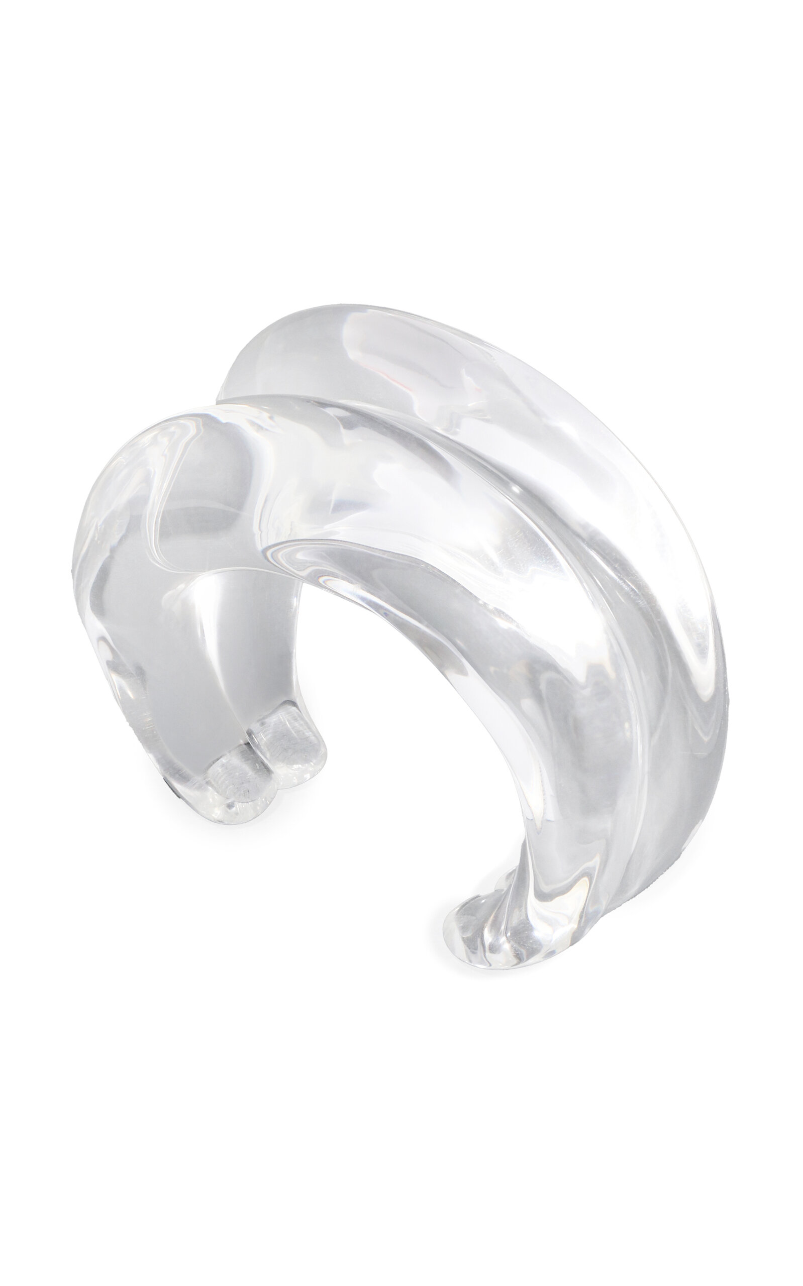 Shop Alexis Bittar Wave Lucite Cuff In Universal