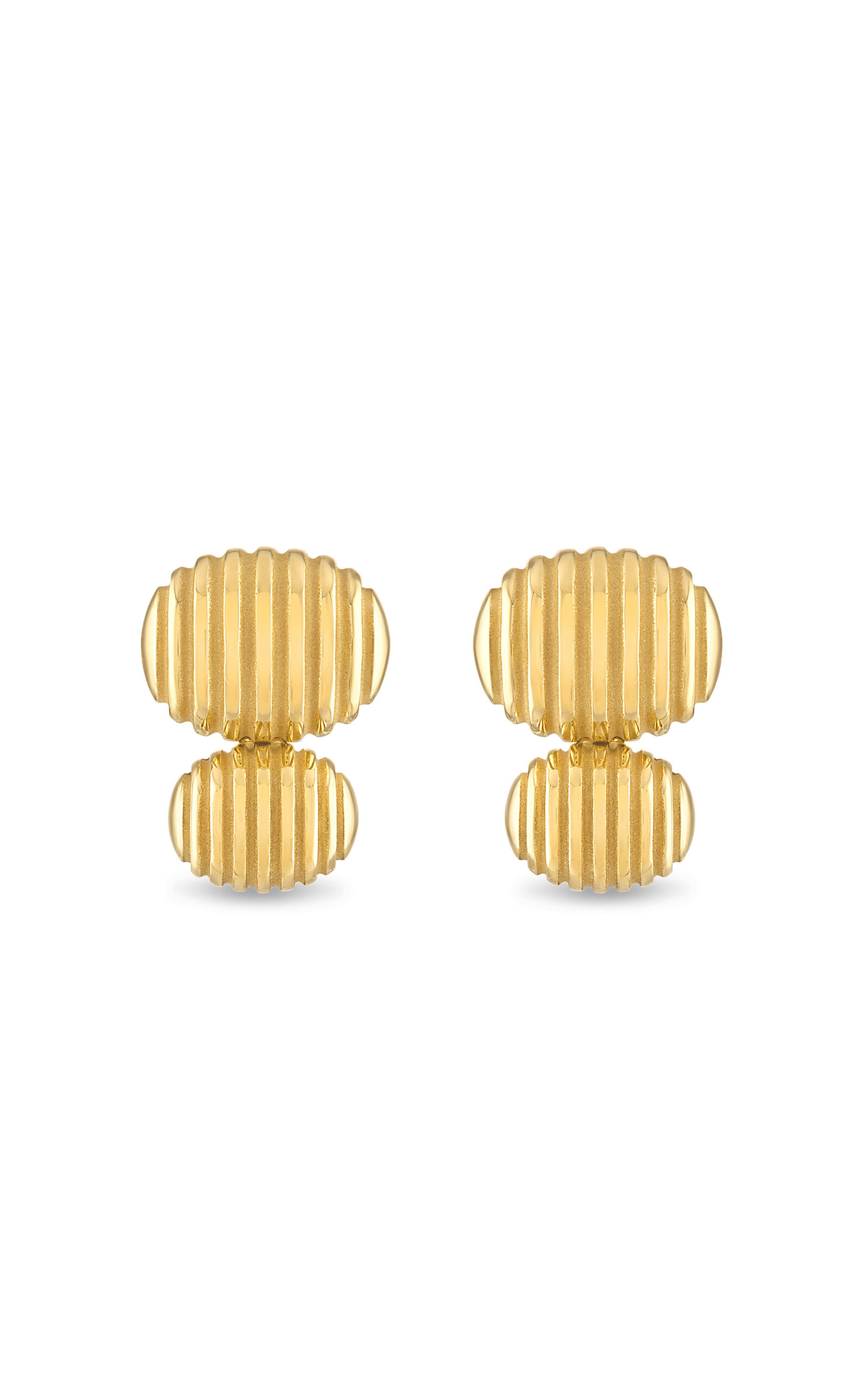 Shop Pamela Zamore Isla 18k Yellow Gold Earrings