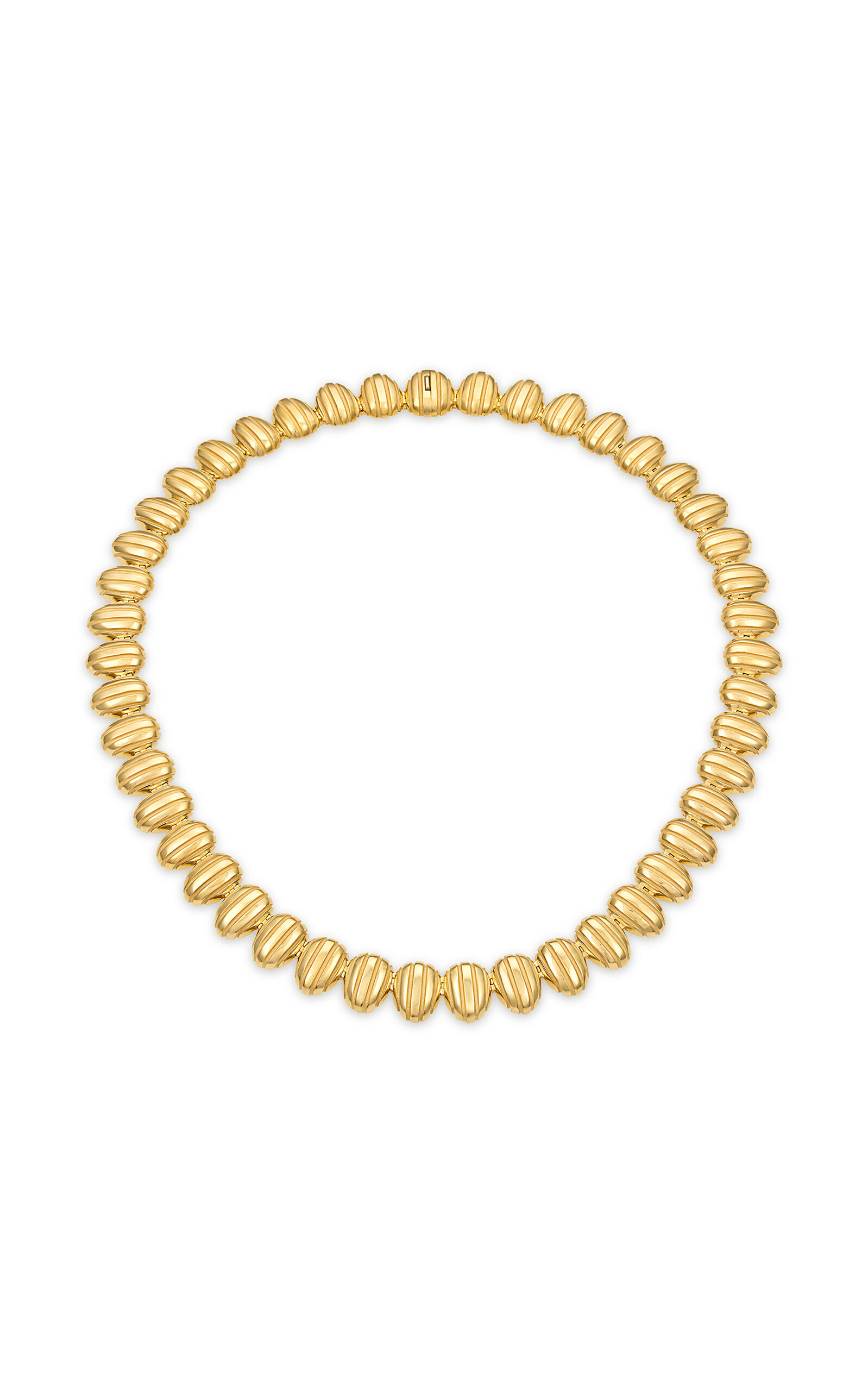 Pamela Zamore Eos 18k Yellow Gold Collar Necklace