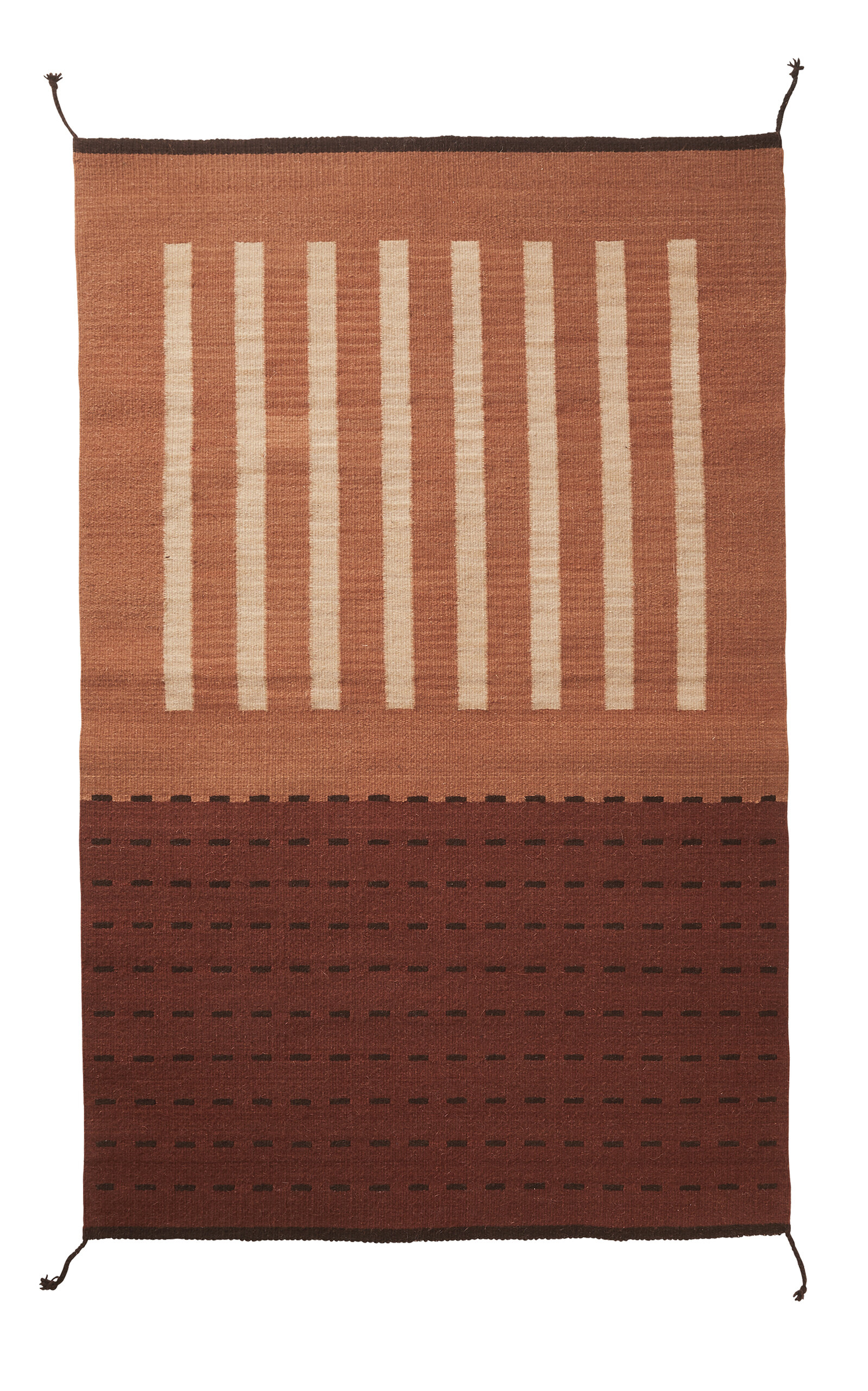 Minna Agnes Rug In Red