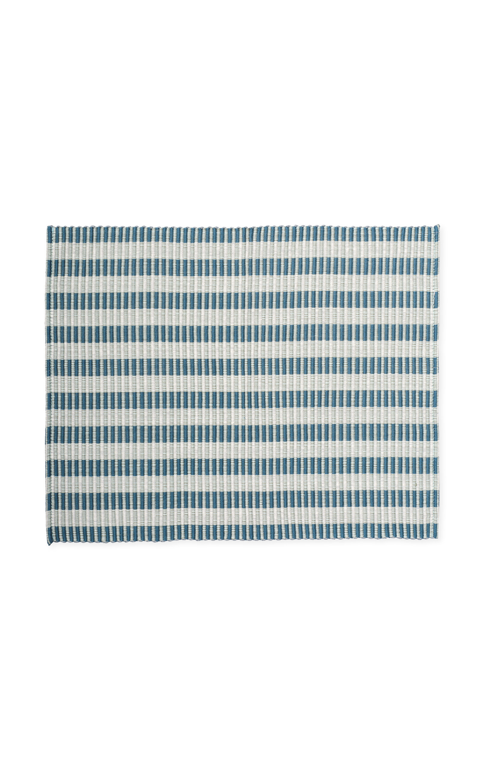 Shop Minna Set-of-two Cotton Placemats In Blue