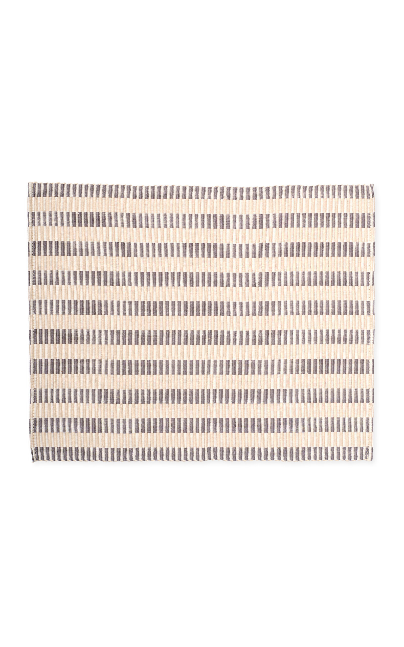 Shop Minna Set-of-two Cotton Placemats In Off-white