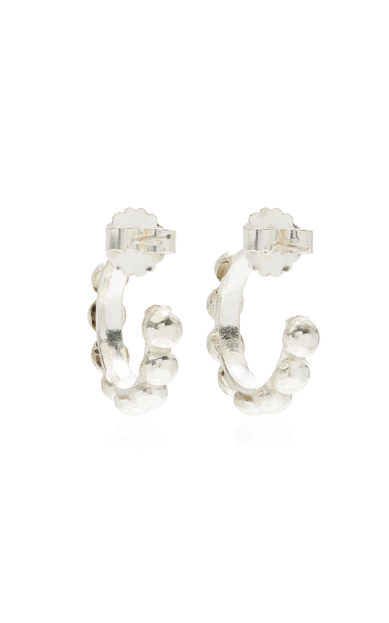 Mini Créole Silver-Plated Earrings