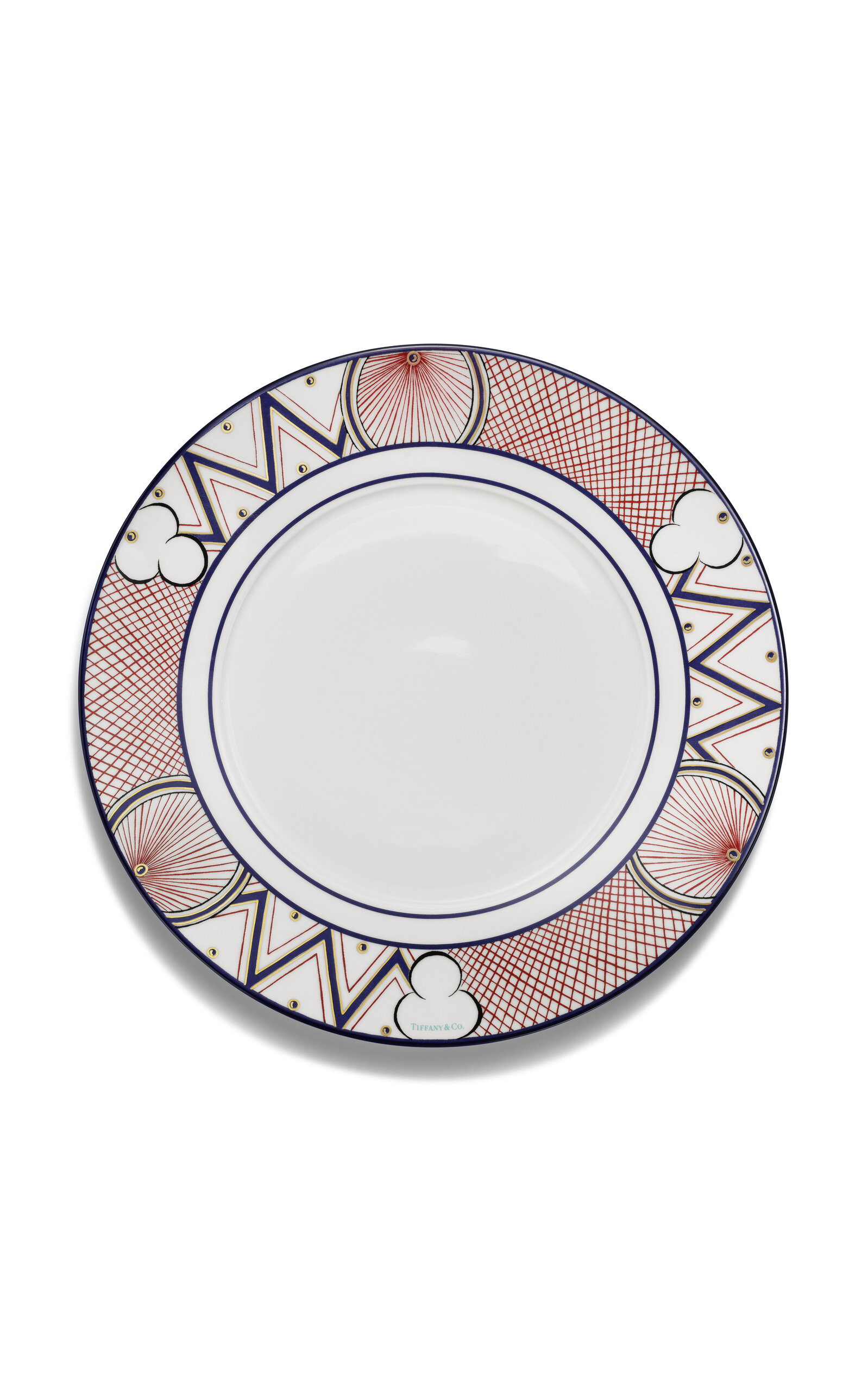 TIFFANY & CO BATIK PORCELAIN DINNER PLATE 