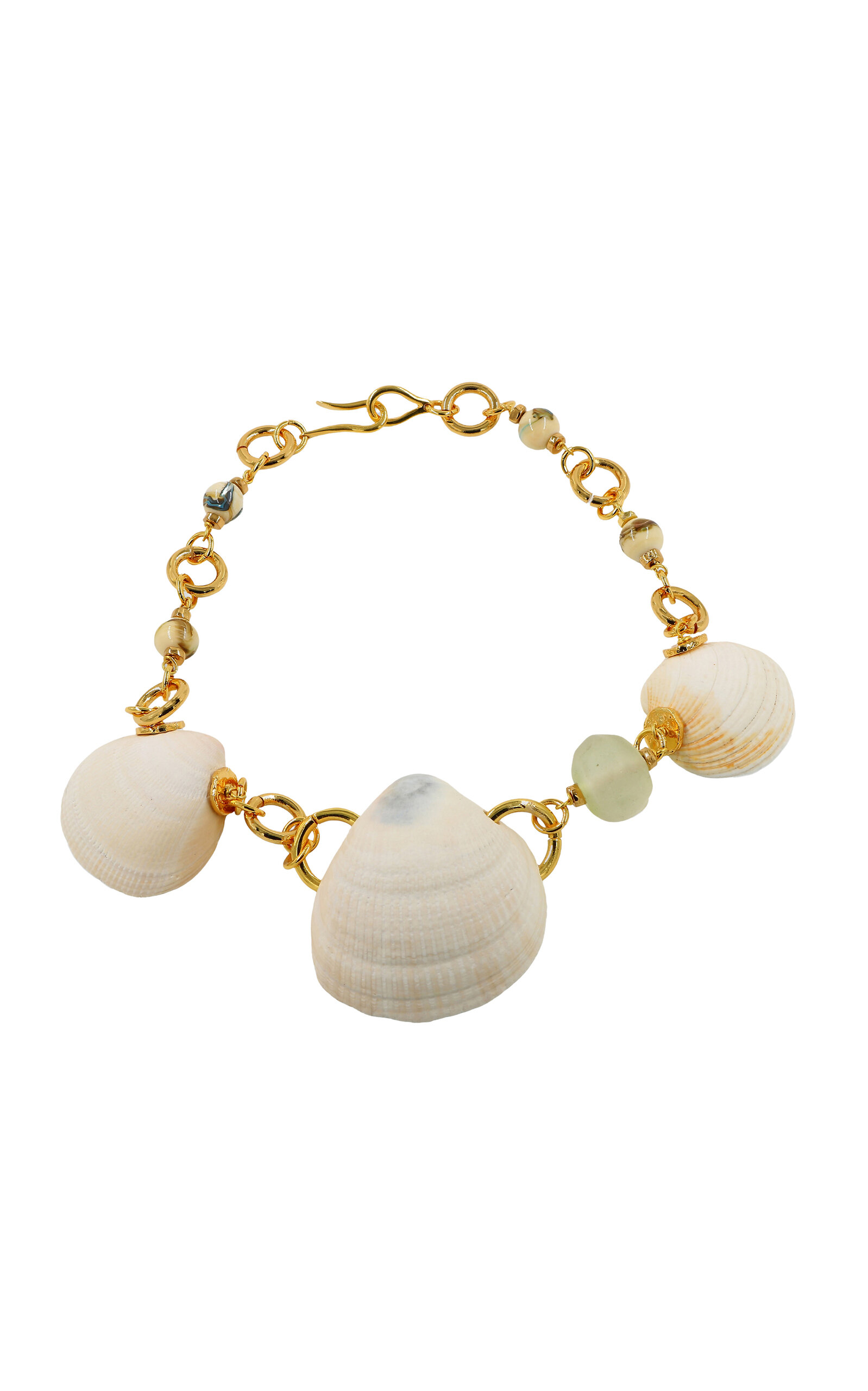 Shop Tohum Samsara 24k Gold-plated Shell Necklace