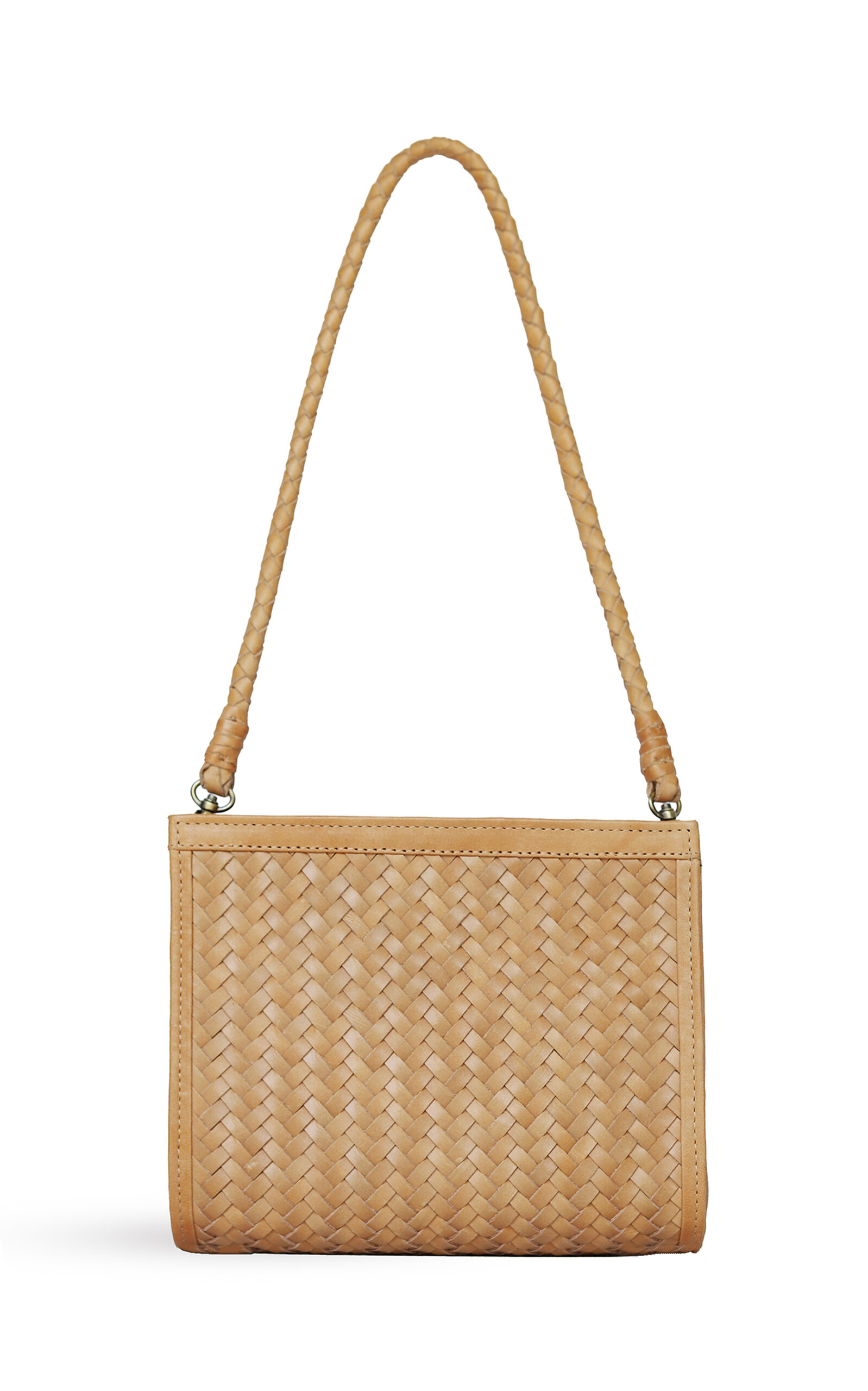 Cece Handmade Woven Leather Shoulder Bag