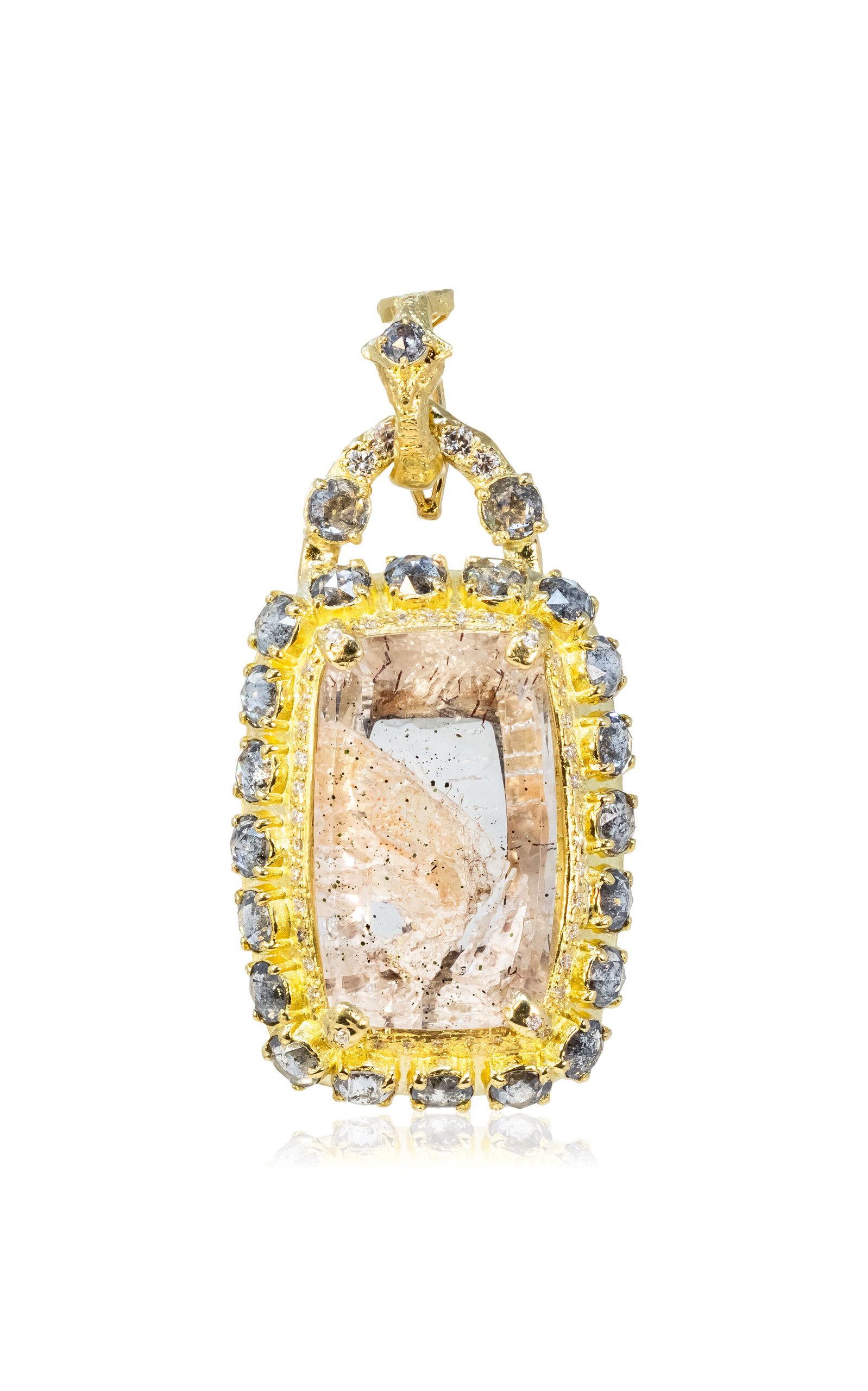 Shop Armenta 18k Yellow Gold; Diamond And Quartz Necklace