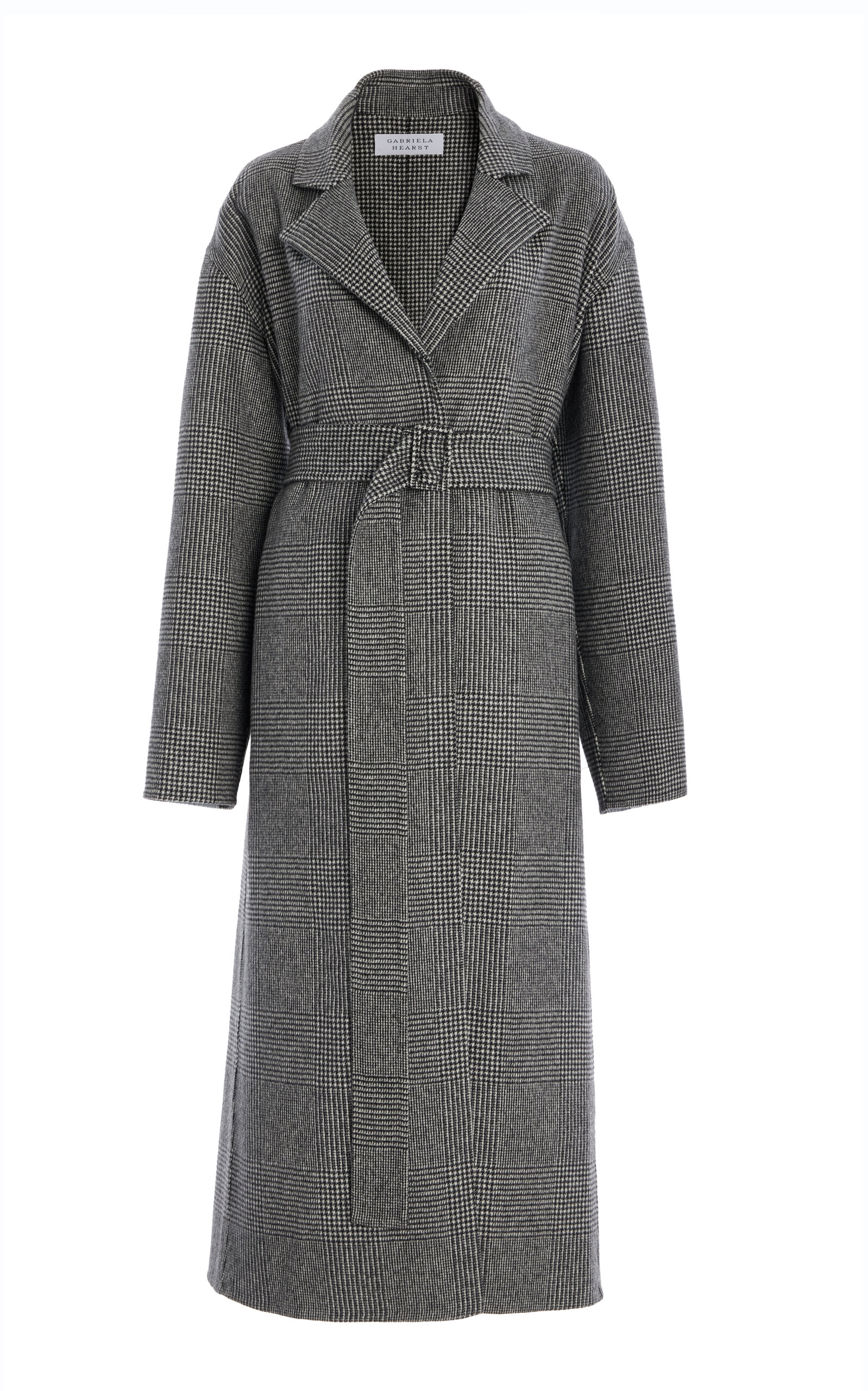 Shop Gabriela Hearst Souza Cashmere Coat In Grey